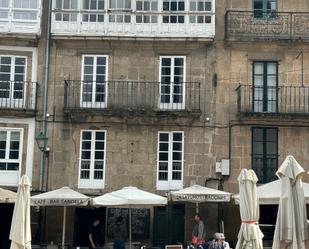 Vista exterior de Casa o xalet en venda en Santiago de Compostela  amb Traster i Balcó