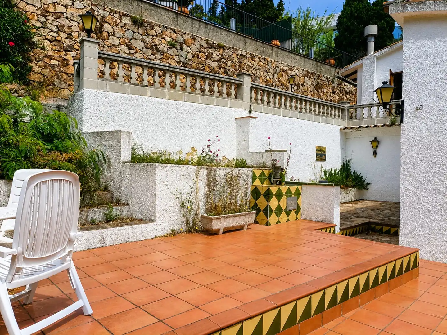 Terrassa de Casa o xalet en venda en Tossa de Mar amb Calefacció, Jardí privat i Terrassa