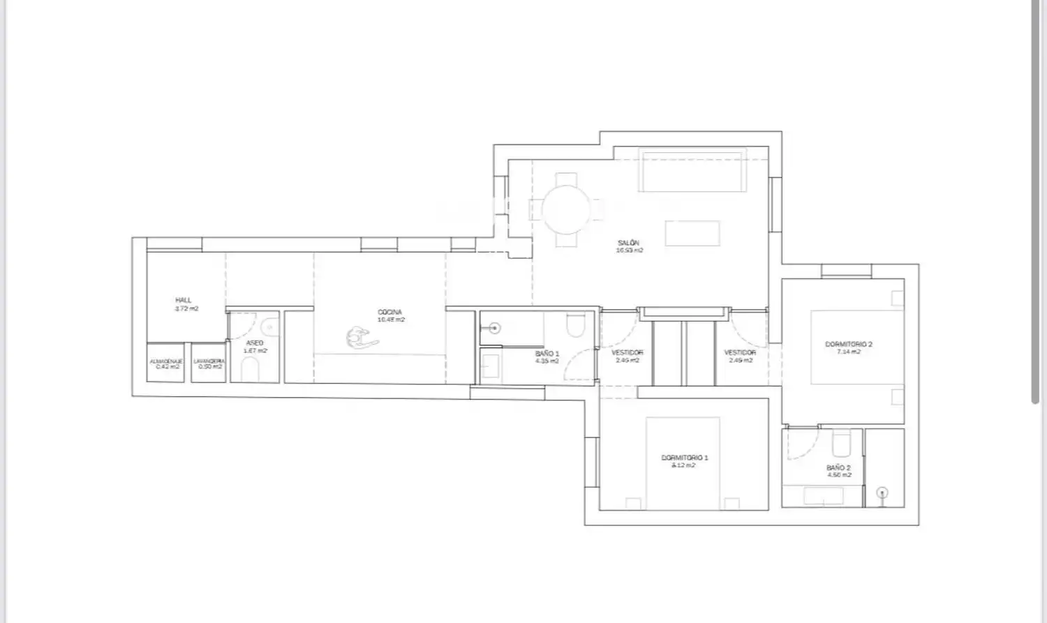 Piso con ascensor en venta en General Pardiñas, imagen 27