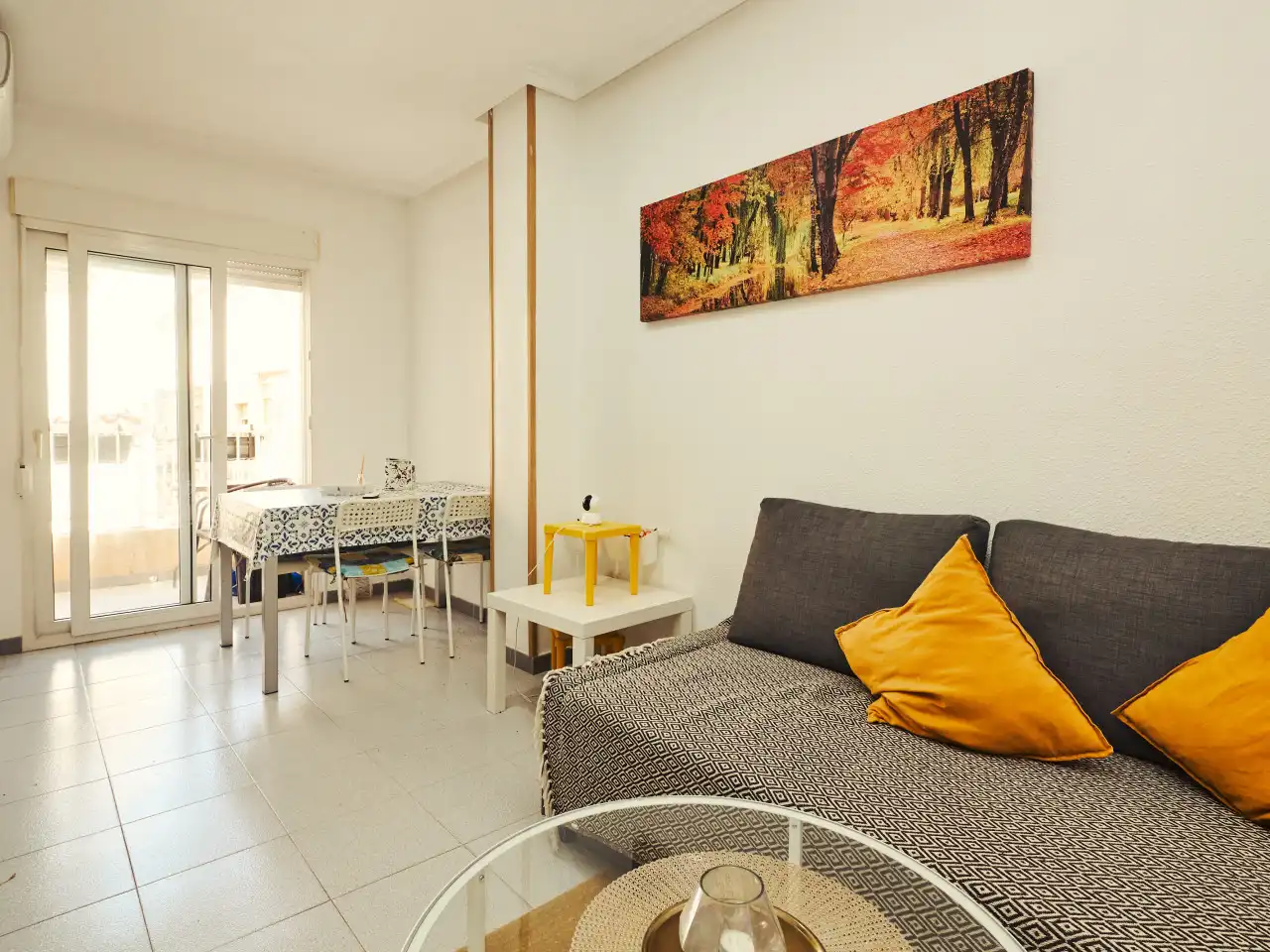 Sala d'estar de Apartament en venda en Torrevieja amb Aire condicionat, Calefacció i Terrassa