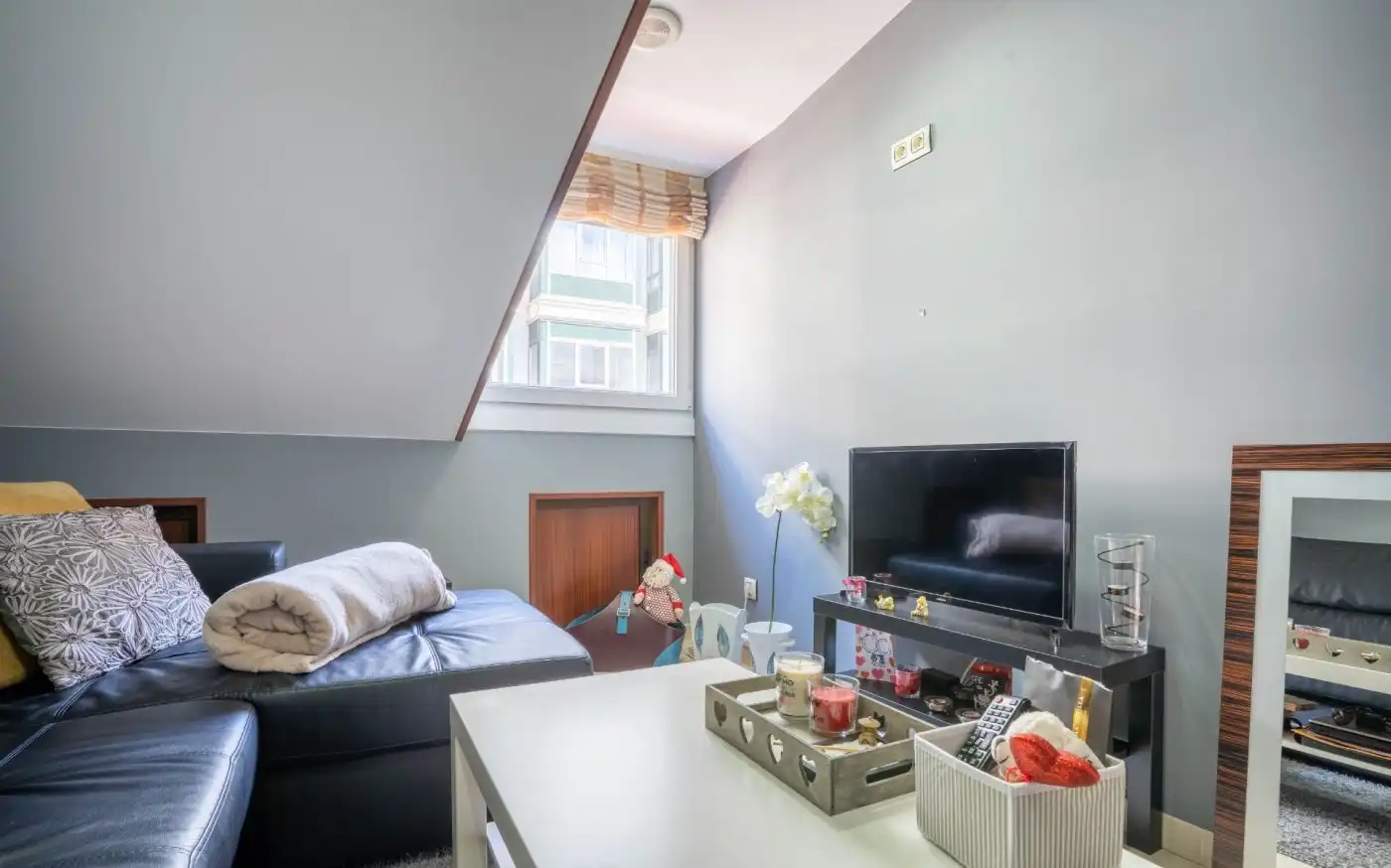 Sala d'estar de Edifici en venda en A Coruña Capital 