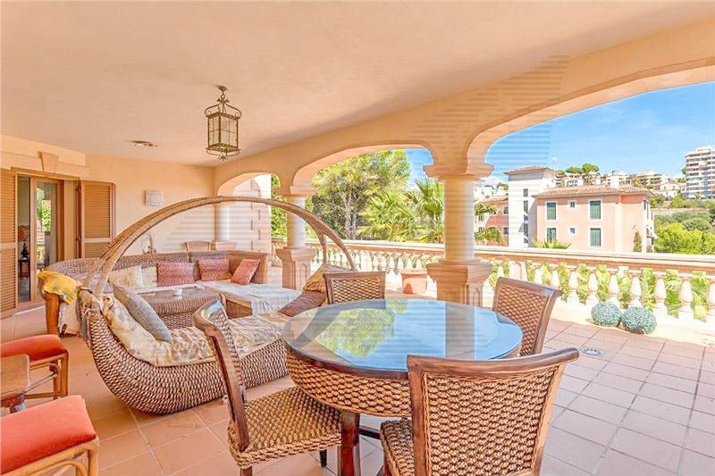 Terrace of House or chalet for sale in  Palma de Mallorca  with Air Conditioner, Terrace and Swimming Pool