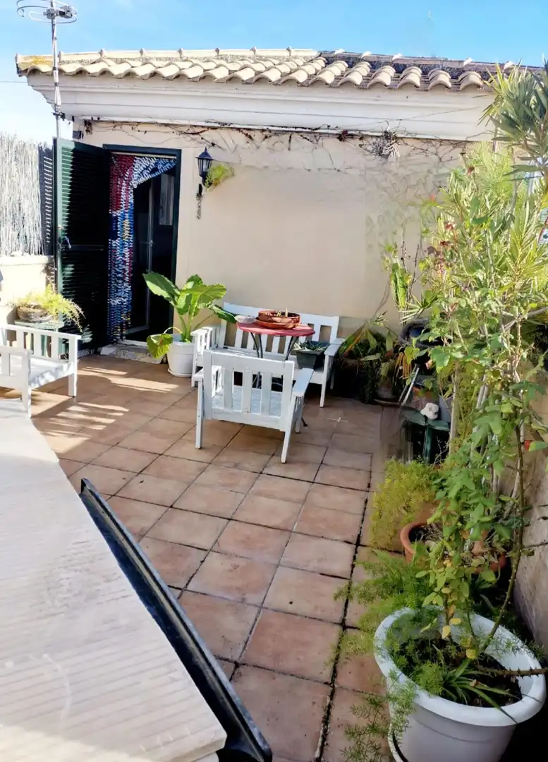 Terrace of Houses for sale in  Palma de Mallorca  with Air Conditioner, Parquet flooring and Furnished