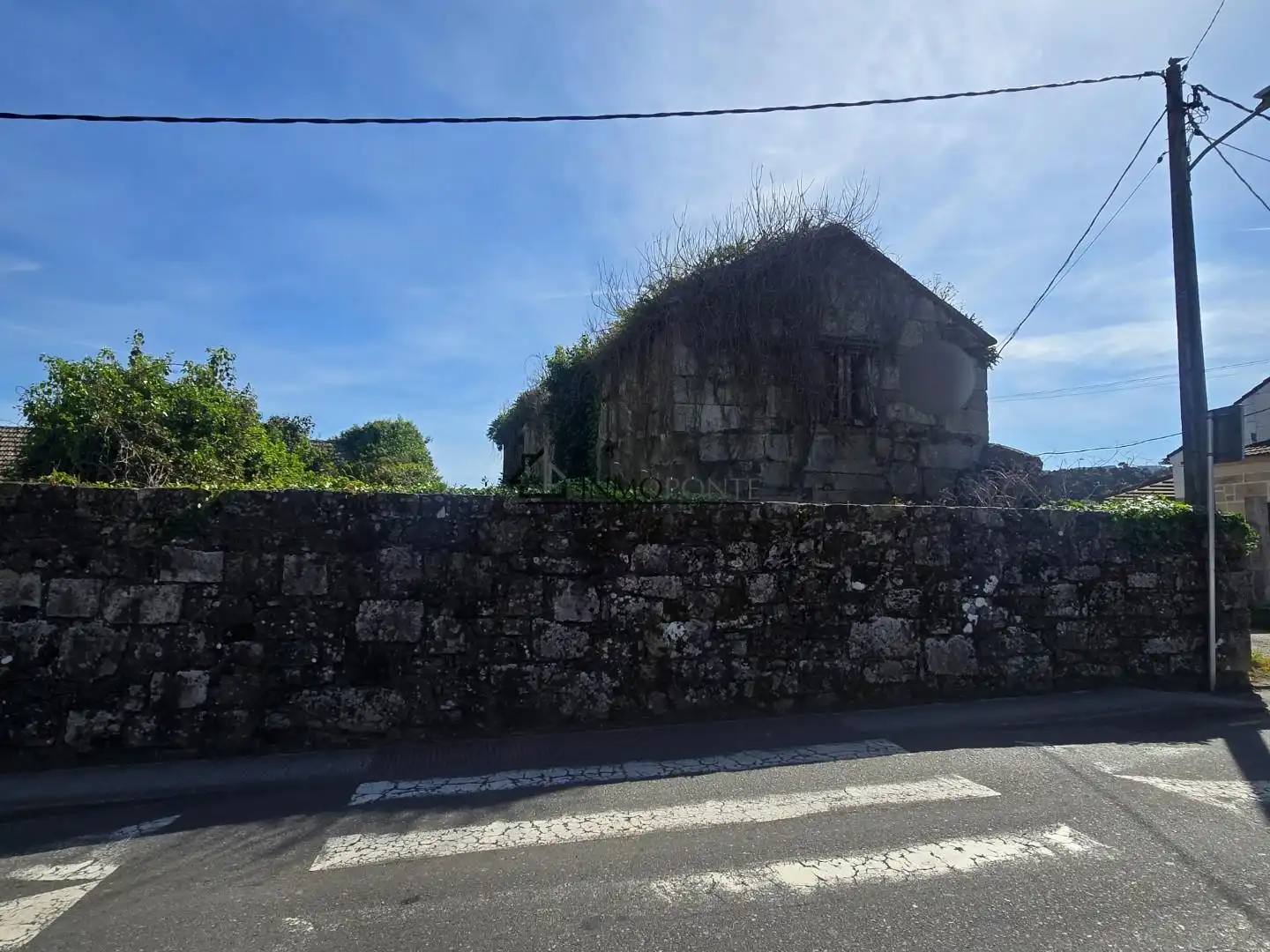 Vista exterior de Casa o xalet en venda en Pontevedra Capital  amb Jardí privat