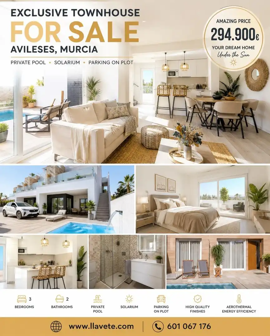 Chalet en venta en Campo de Murcia