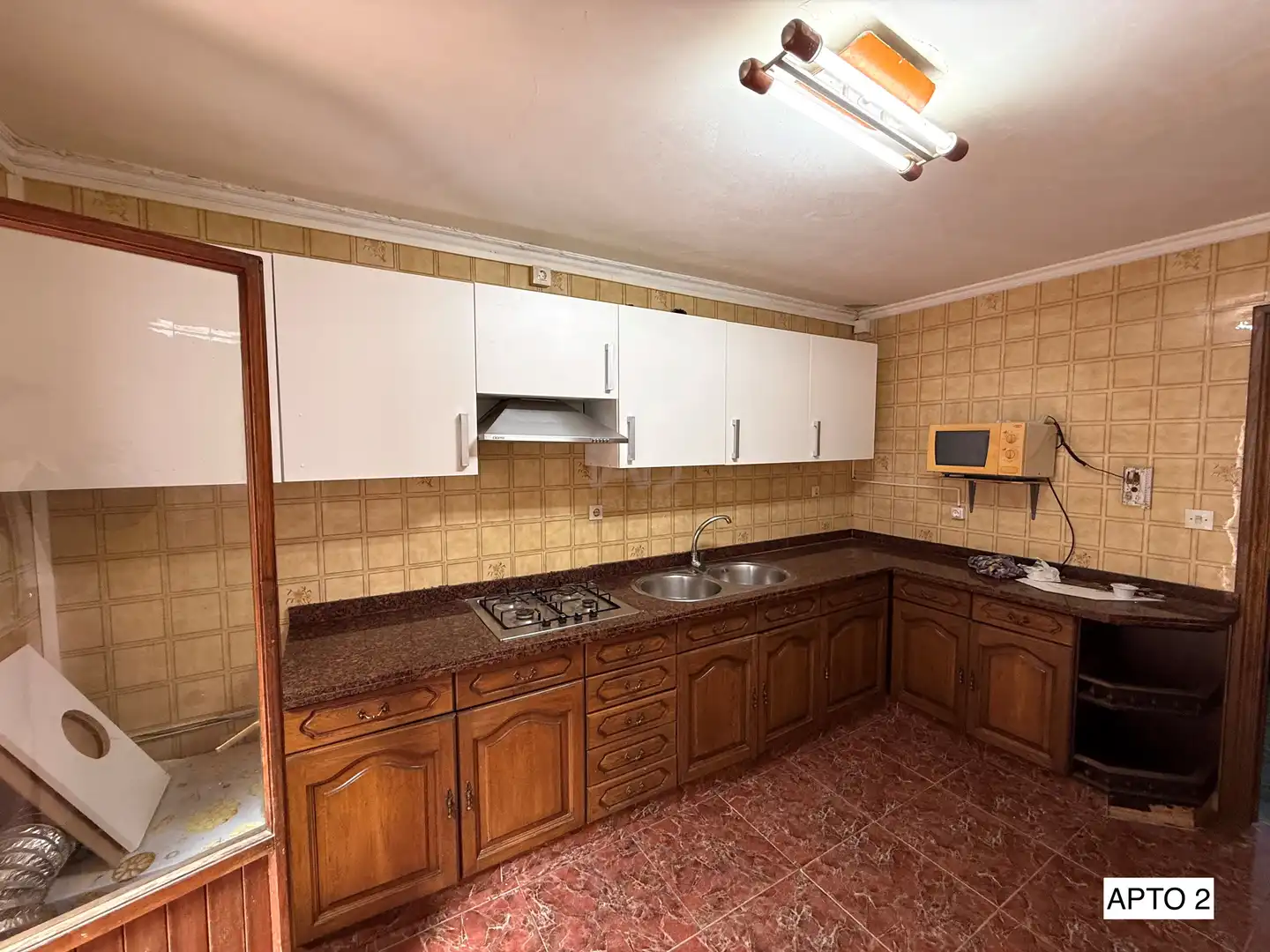 Küche von Wohnung zum Verkauf in Castrillón mit Heizung und Terrasse