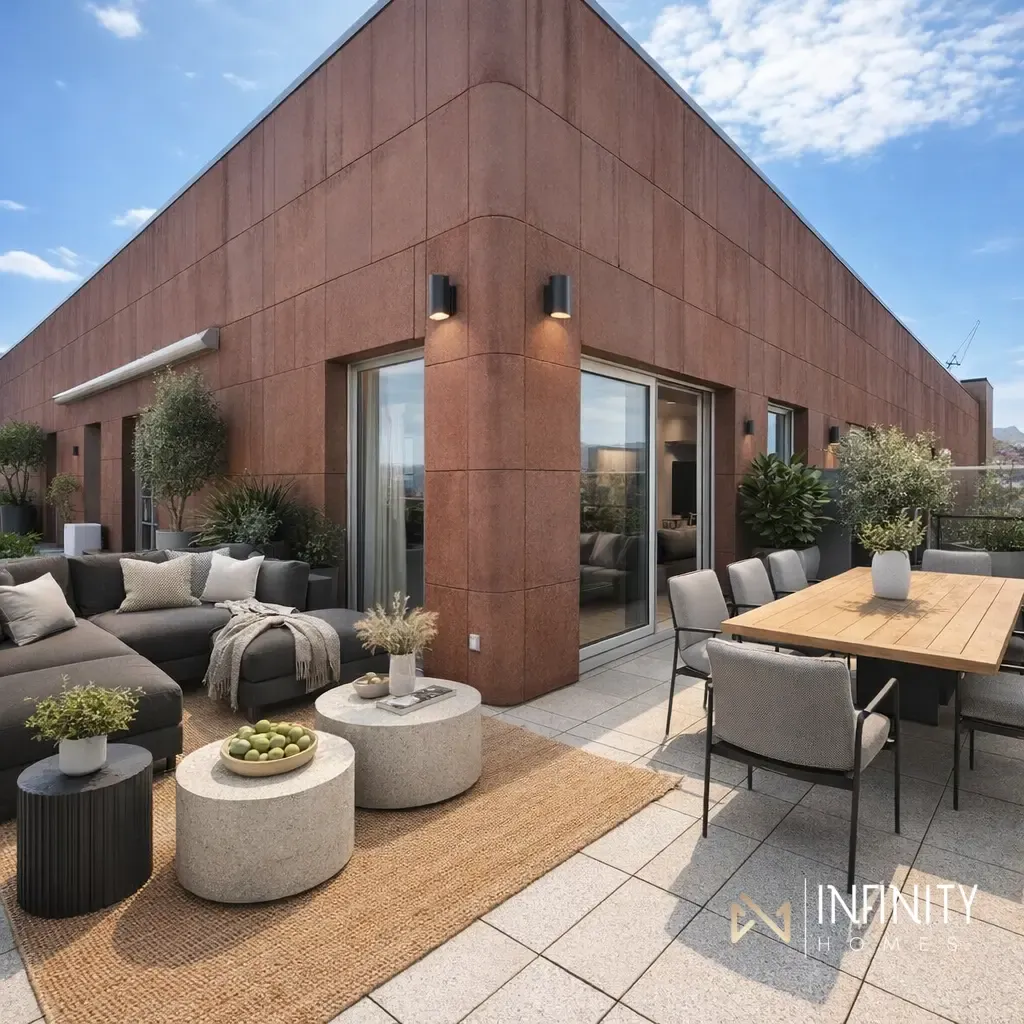 Terrace of Flat for sale in Bilbao   with Heating, Terrace and Storage room