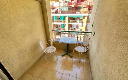 Balcony of Flat for sale in  Barcelona Capital  with Air Conditioner, Parquet flooring and Terrace