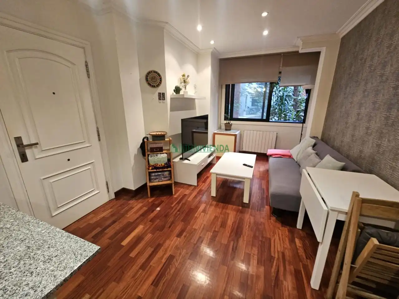 Sala de estar de Apartamento en venta en Vigo  con Calefacción y Parquet
