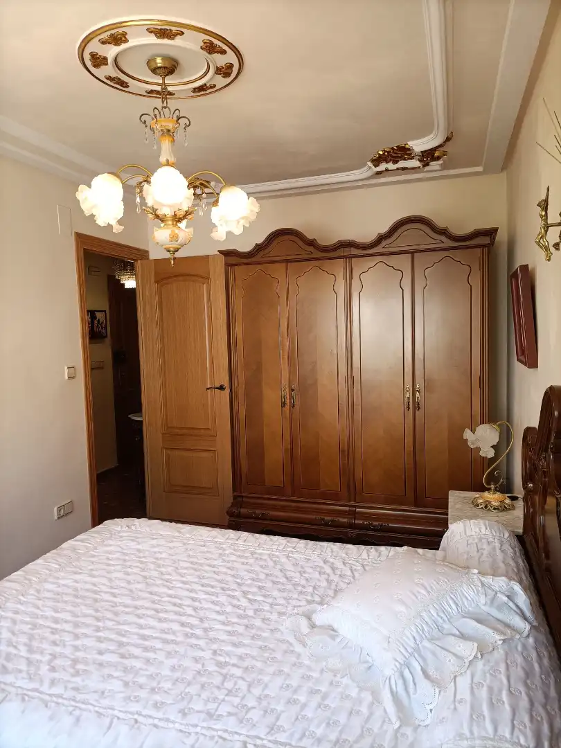 Bedroom of Flat for sale in Castellnovo  with Terrace, Furnished and Balcony