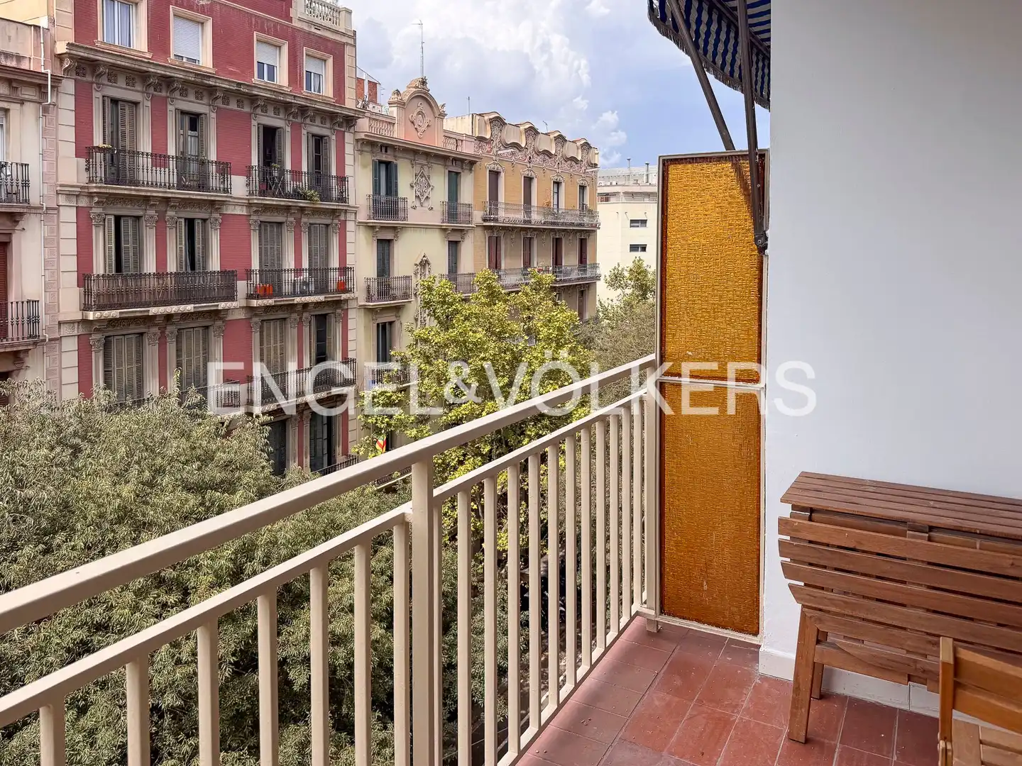 Terrasse von Wohnung zur Miete in Barcelona mit Klimaanlage, Heizung und Möbliert