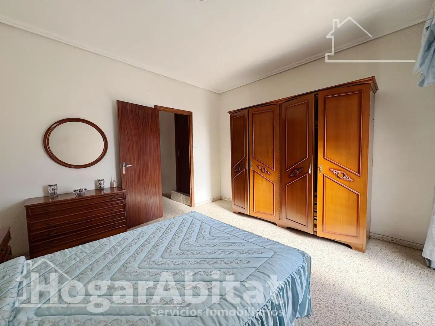 Habitación de Casa o chalet en venta en Tavernes de la Valldigna con Terraza, Trastero y Amueblado