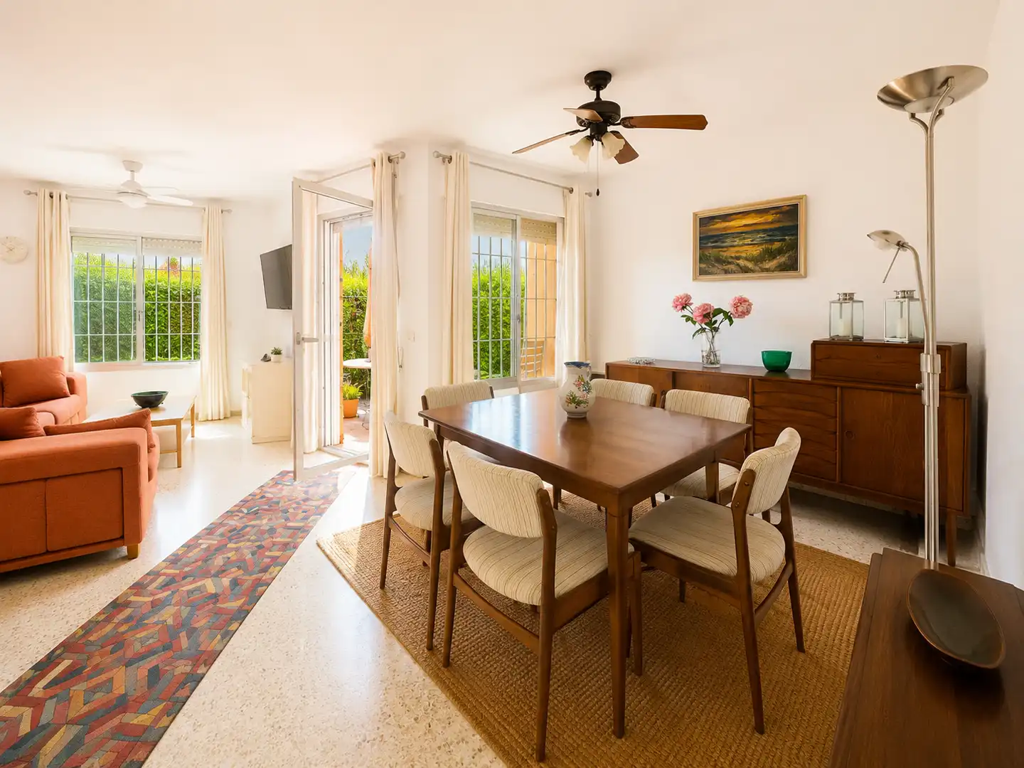 Comedor de Casa adosada en venta en Estepona con Jardín privado, Terraza y Piscina