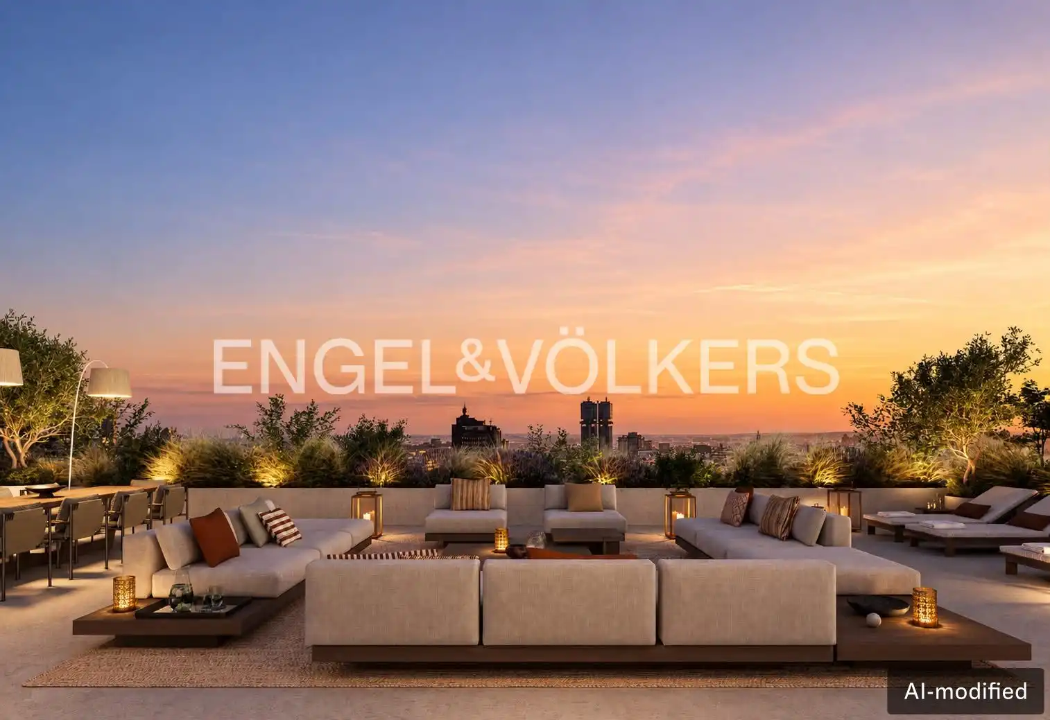 Terraza de Ático en venta en Chamartín