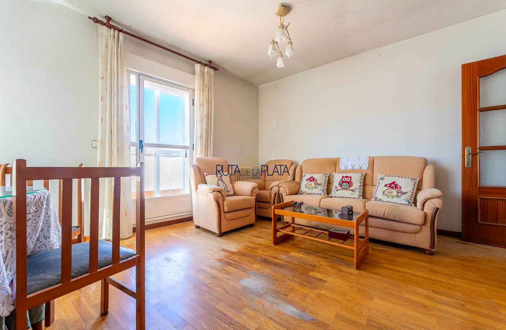 Sala de estar de Ático en venta en Morales del Vino, Zamora