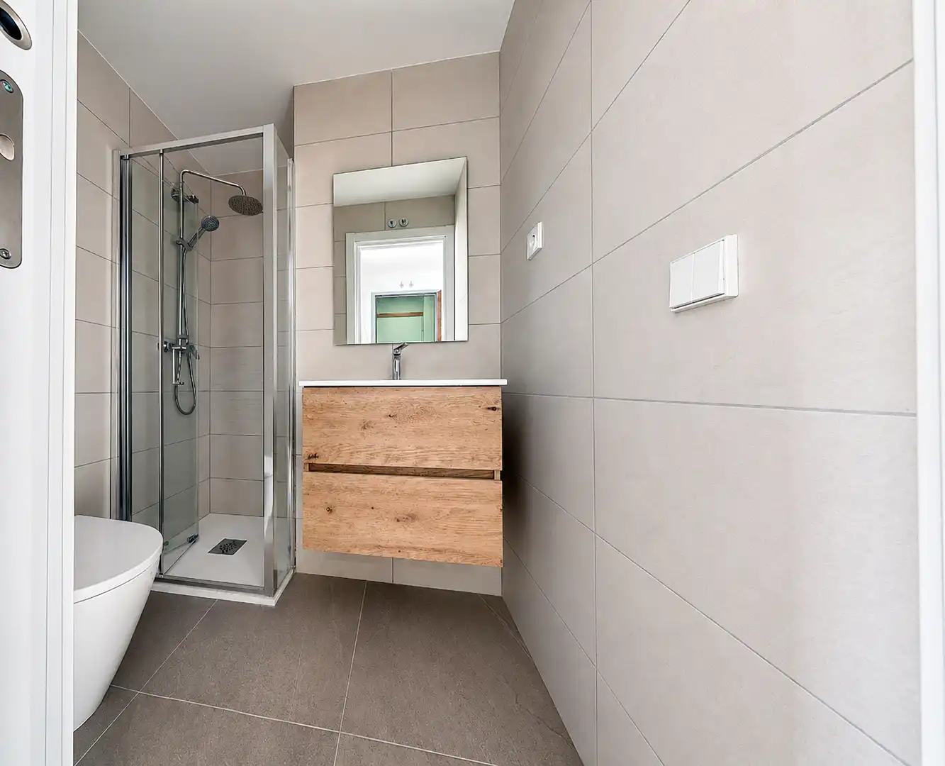 Badezimmer von Dachboden zum Verkauf in Madrid mit Terrasse und Gemeinschaftspool
