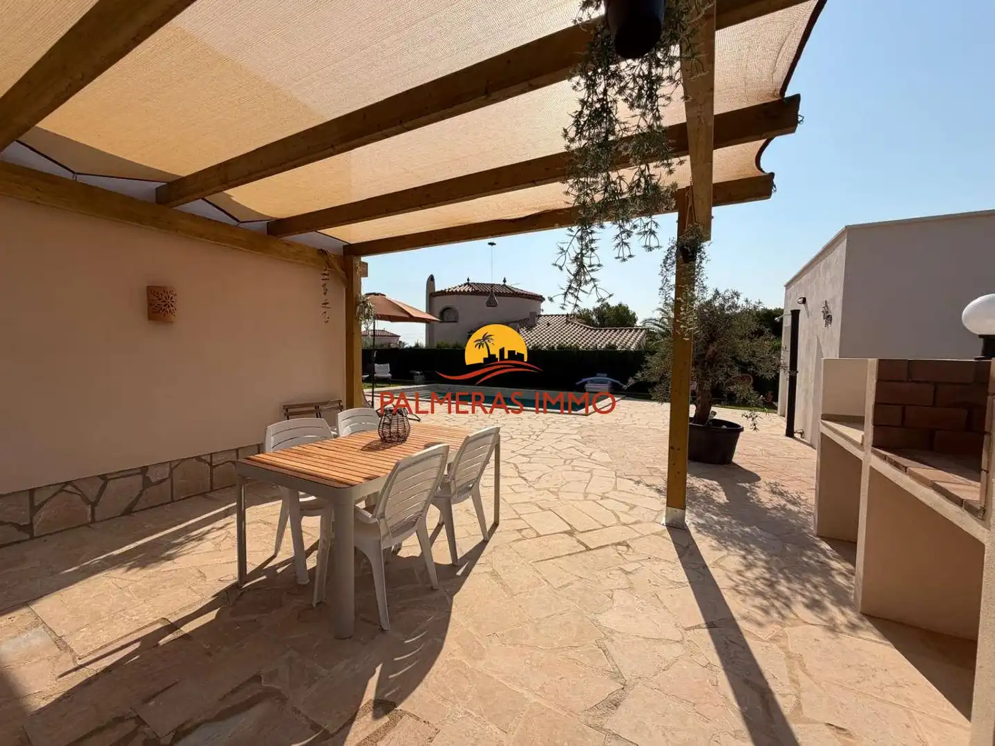 Terrasse von Haus oder Chalet zum Verkauf in L'Ametlla de Mar  mit Schwimmbad