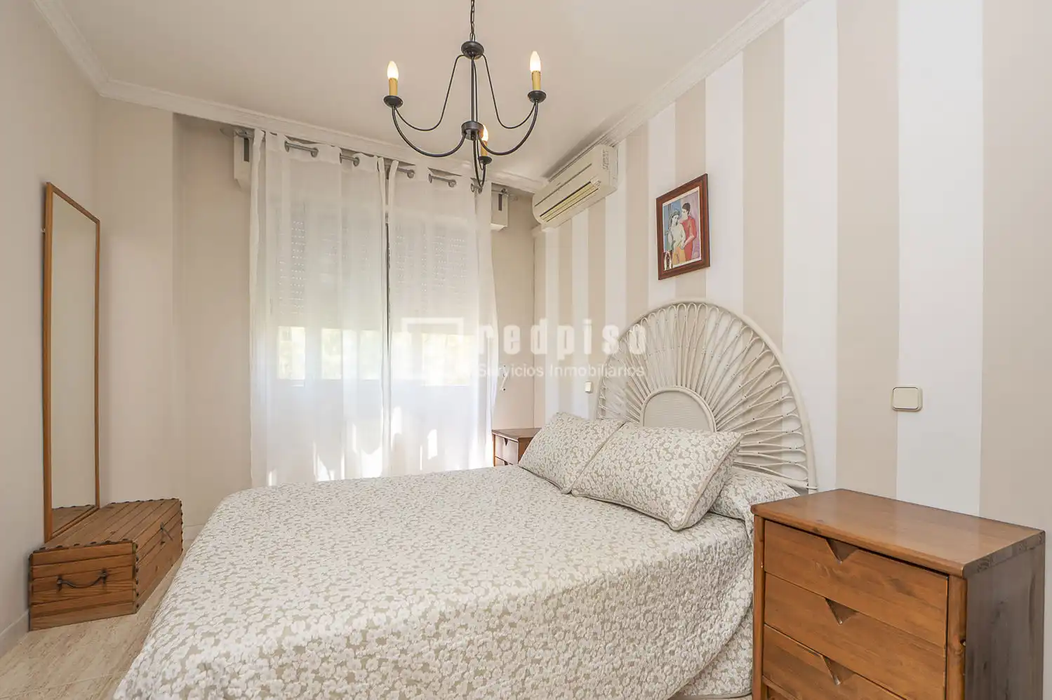 Bedroom of Flat for sale in Pinto  with Air Conditioner, Heating and Terrace