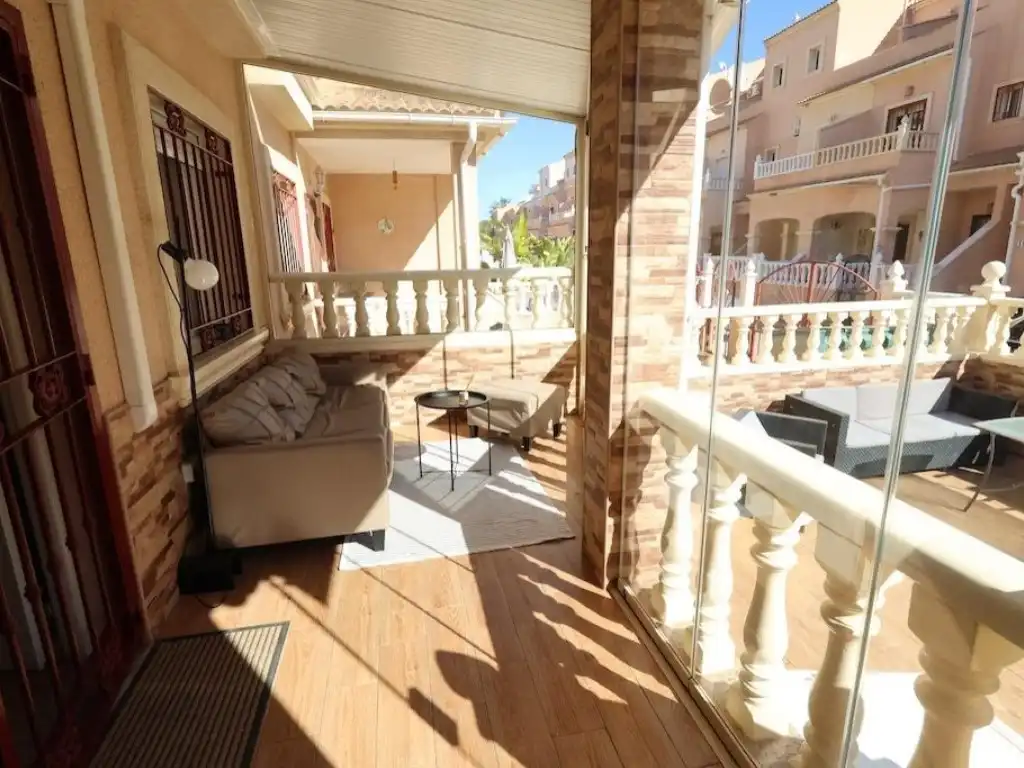 Terrasse von Maisonette zum Verkauf in Orihuela mit Klimaanlage, Terrasse und Schwimmbad
