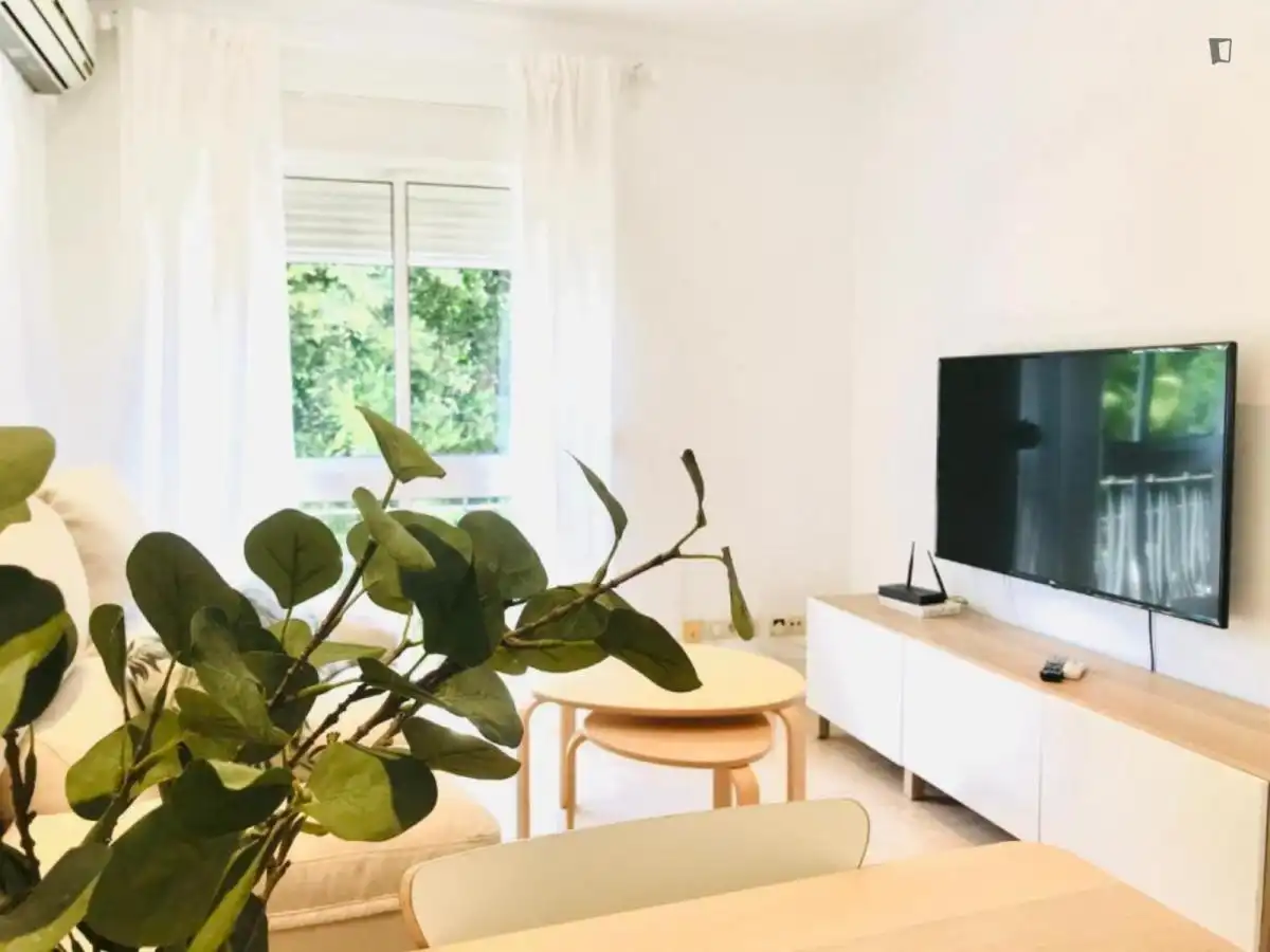 Living room of Apartments for rent in Málaga  with Air Conditioner, Furnished and Oven