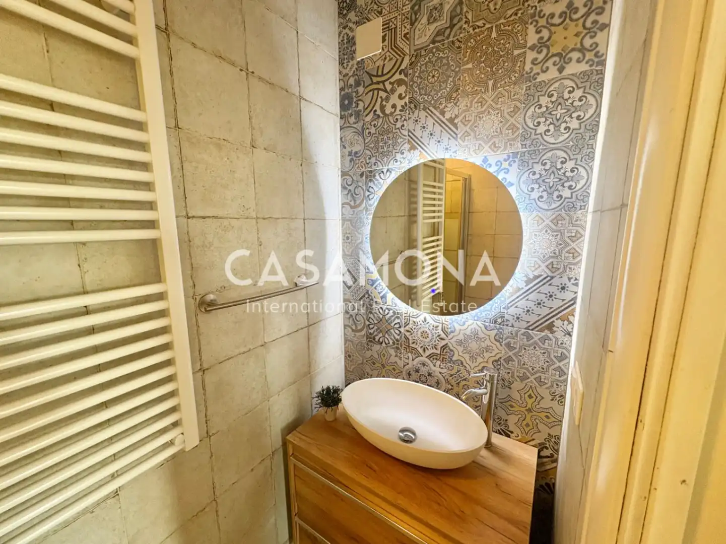 Baño de Apartamento en venta en Barcelona con Aire acondicionado, Calefacción y Terraza