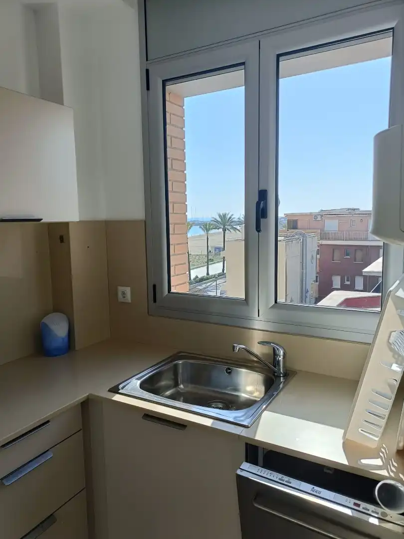 Kitchen of Flat for sale in Calafell  with Heating, Oven and Balcony