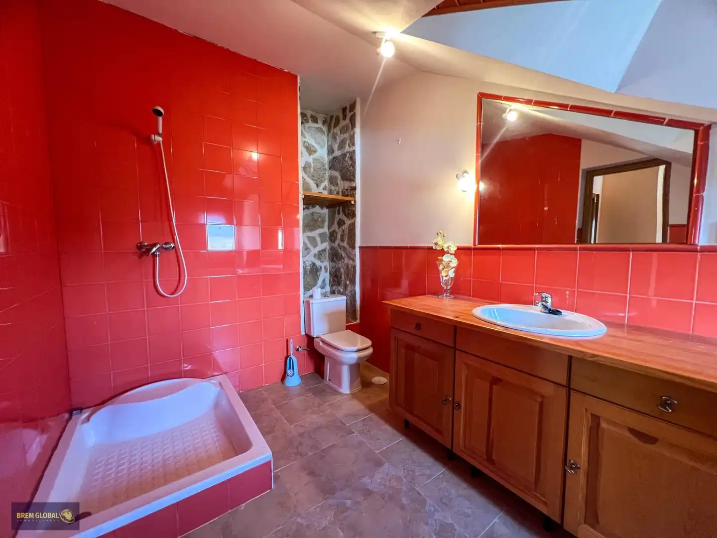 Bathroom of Houses for sale in Navalafuente  with Heating, Private garden and Storage room