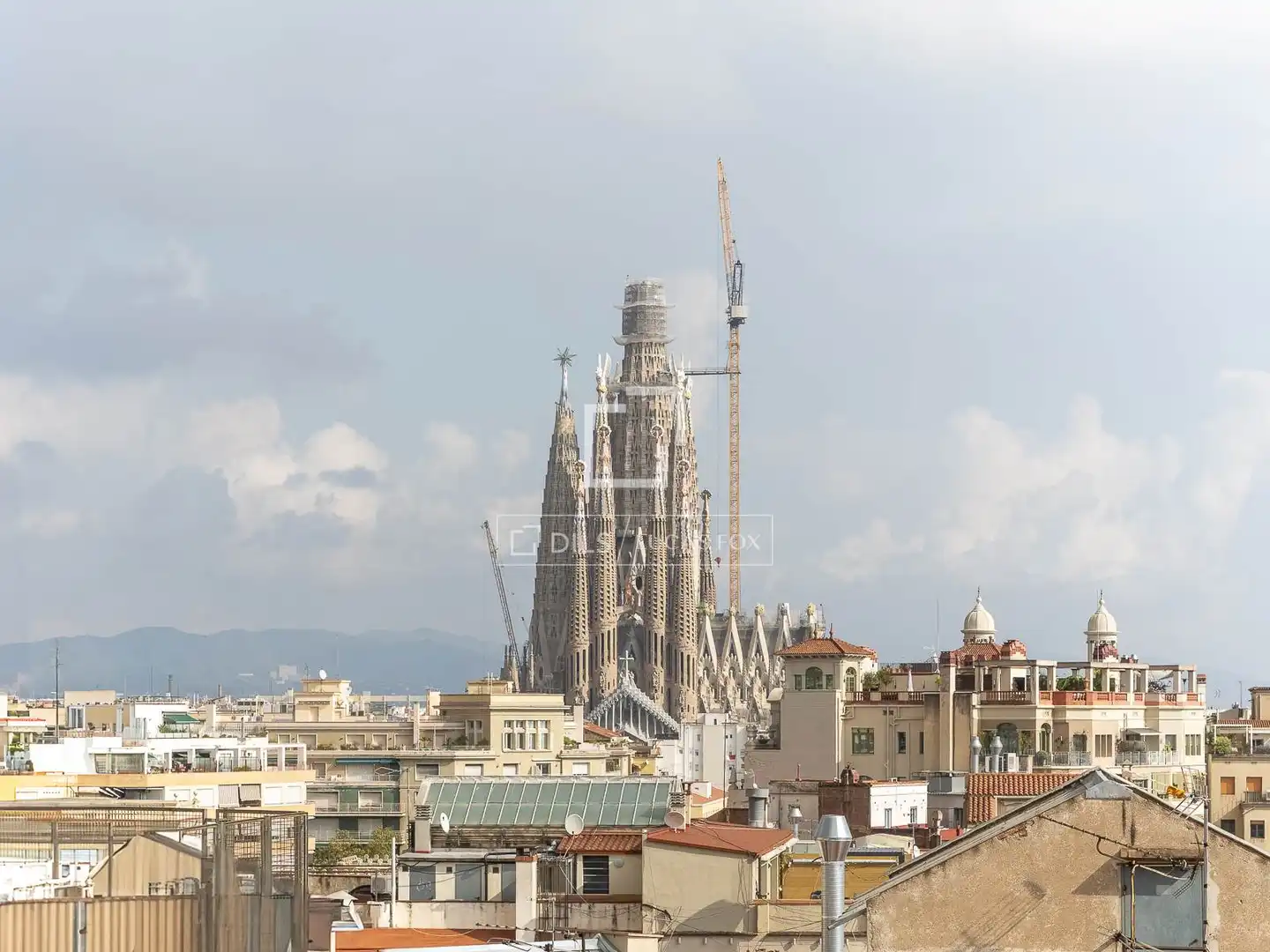 Exterior view of Flat for sale in Barcelona  with Air Conditioner, Heating and Terrace
