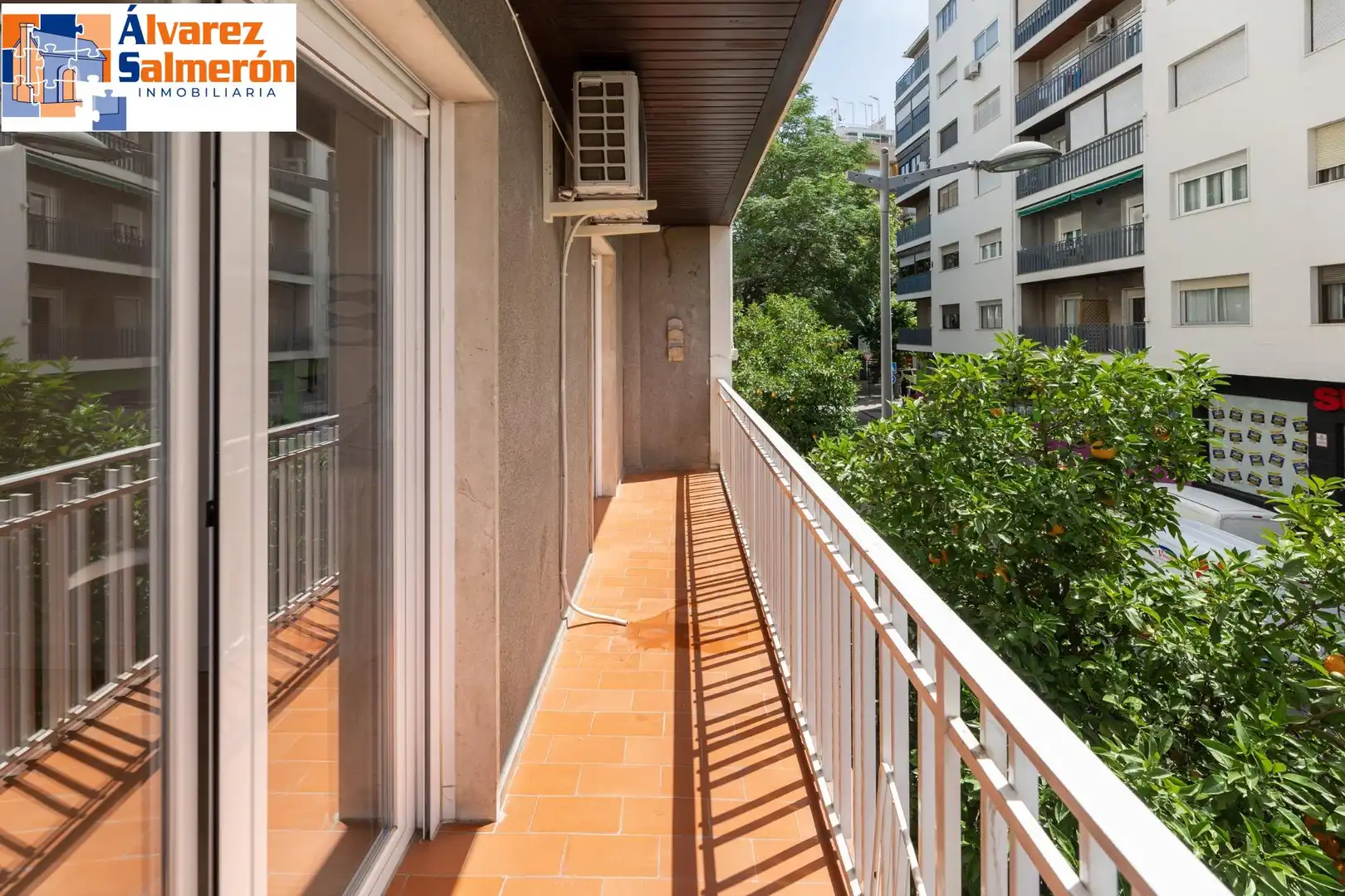 Balcony of Flat for sale in Granada