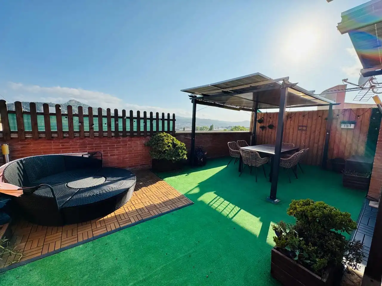 Terrace of Attic for sale in Montcada i Reixac  with Air Conditioner, Heating and Parquet flooring