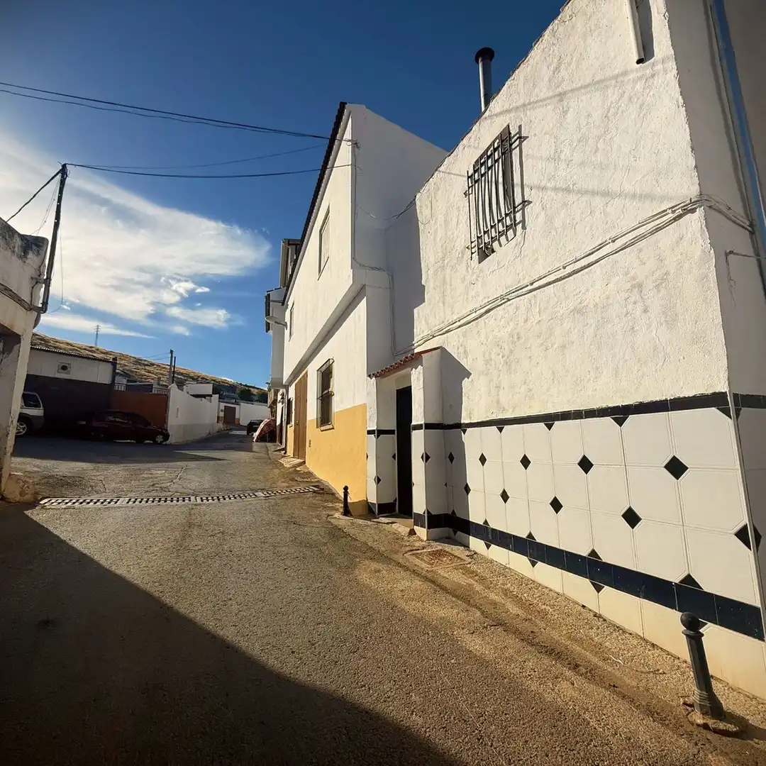 Vista exterior de Casa adosada en venta en Alameda