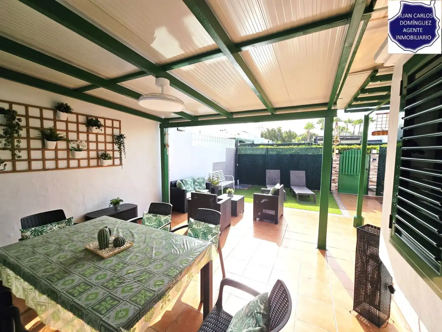 Terraza de Casa o chalet de alquiler en San Bartolomé de Tirajana con Aire acondicionado, Terraza y Amueblado