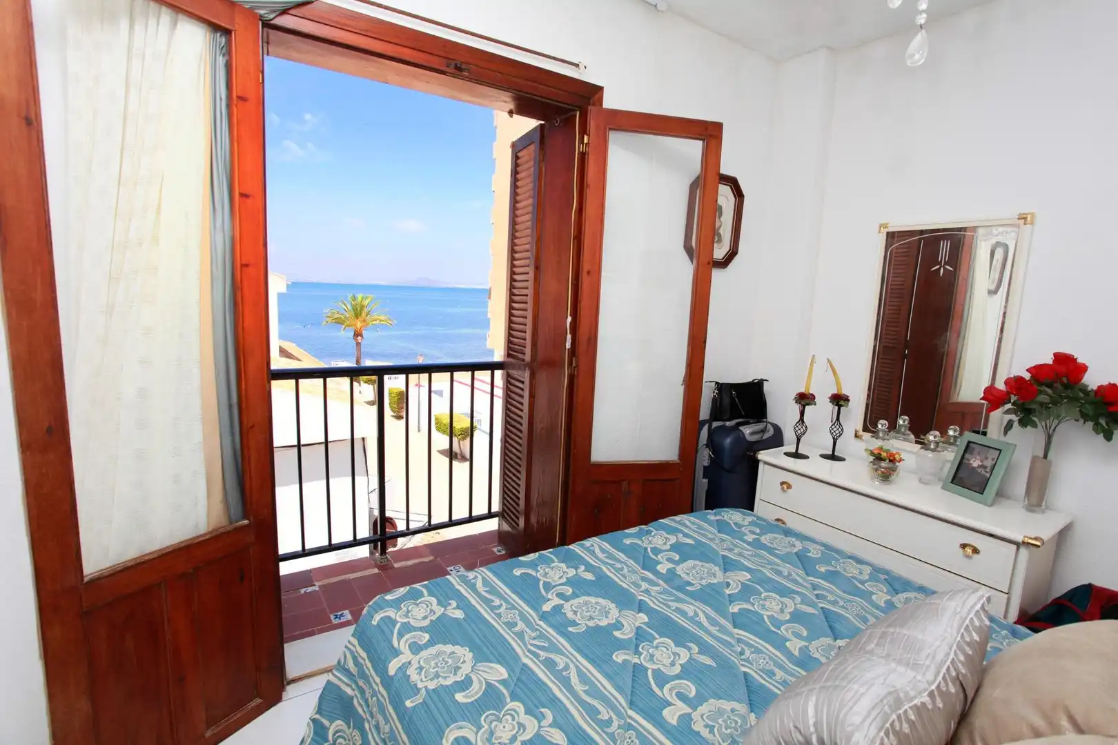 Habitación de Apartamento en venta en La Manga del Mar Menor con Jardín privado, Terraza y Amueblado