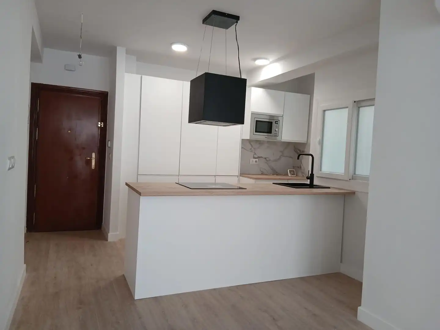 Kitchen of Flat for sale in Málaga  with Parquet flooring