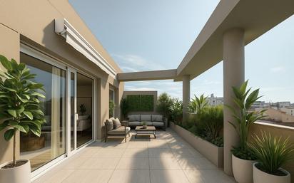 Terrace of Attic for sale in Alicante / Alacant  with Terrace and Alarm
