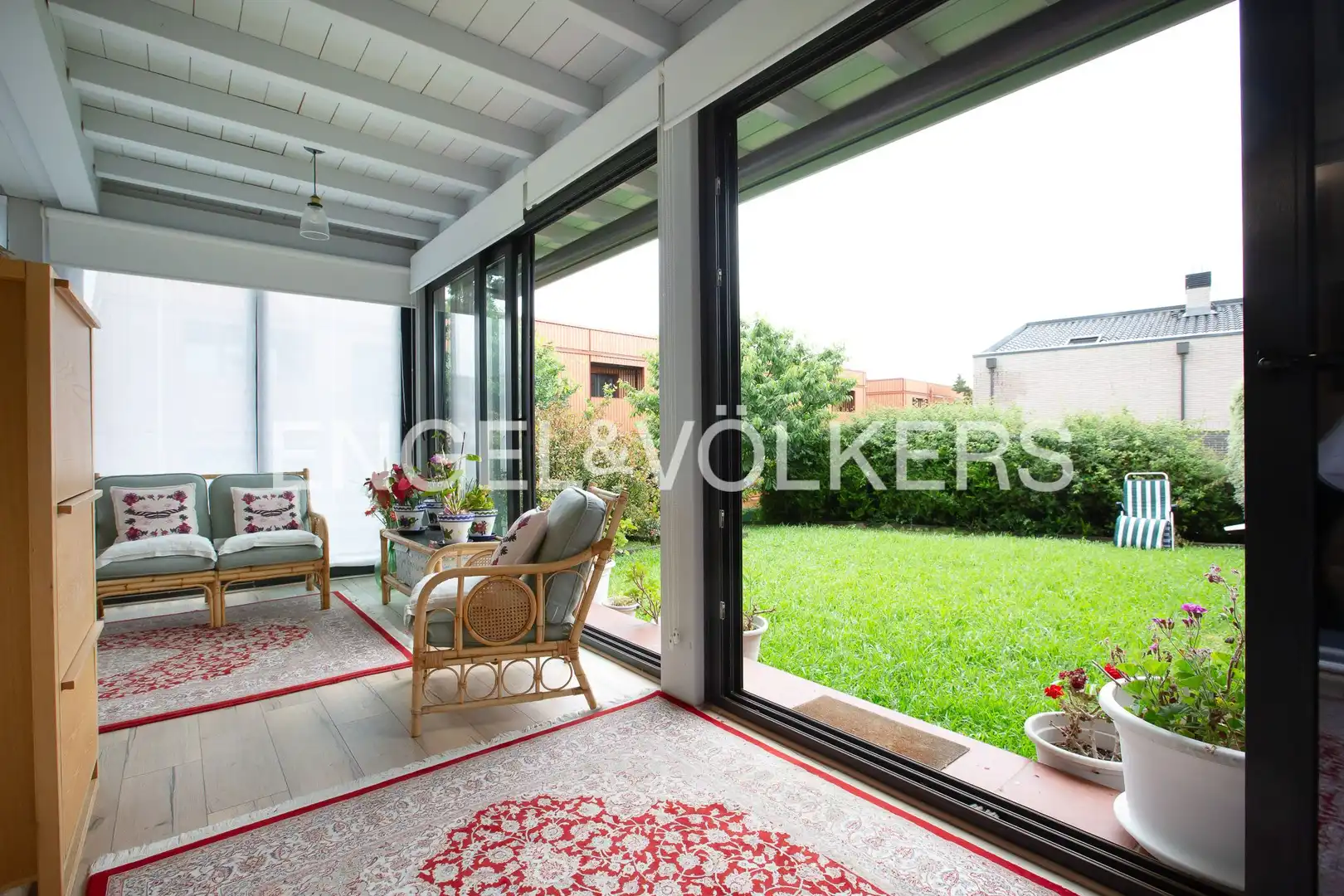 Terrassa de Casa o xalet de lloguer en Sopela amb Calefacció i Jardí privat