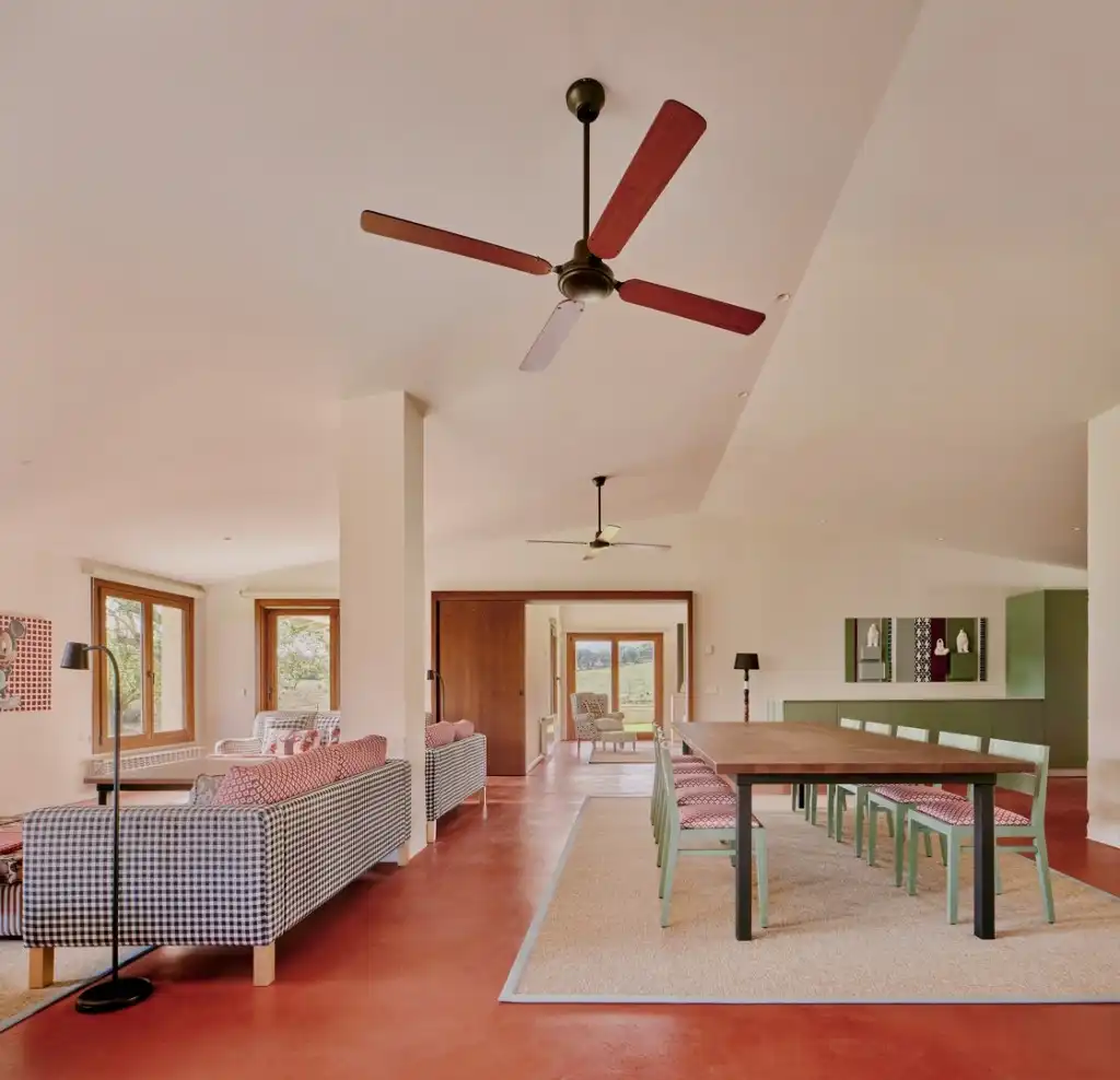 Sala d'estar de Casa o xalet de lloguer en Algaida amb Aire condicionat, Calefacció i Jardí privat