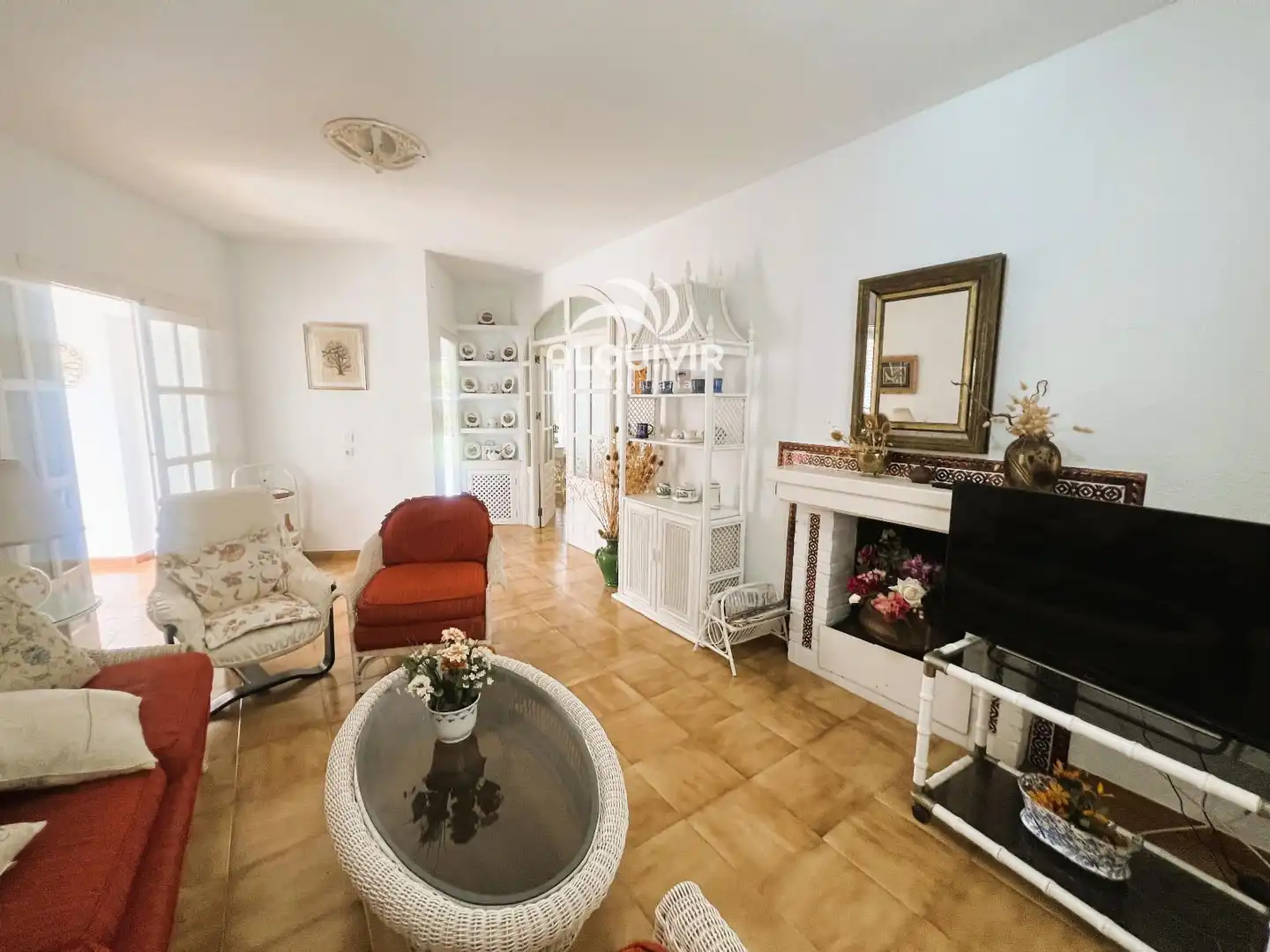 Sala de estar de Casa o chalet en venta en Almonte con Terraza, Trastero y Piscina