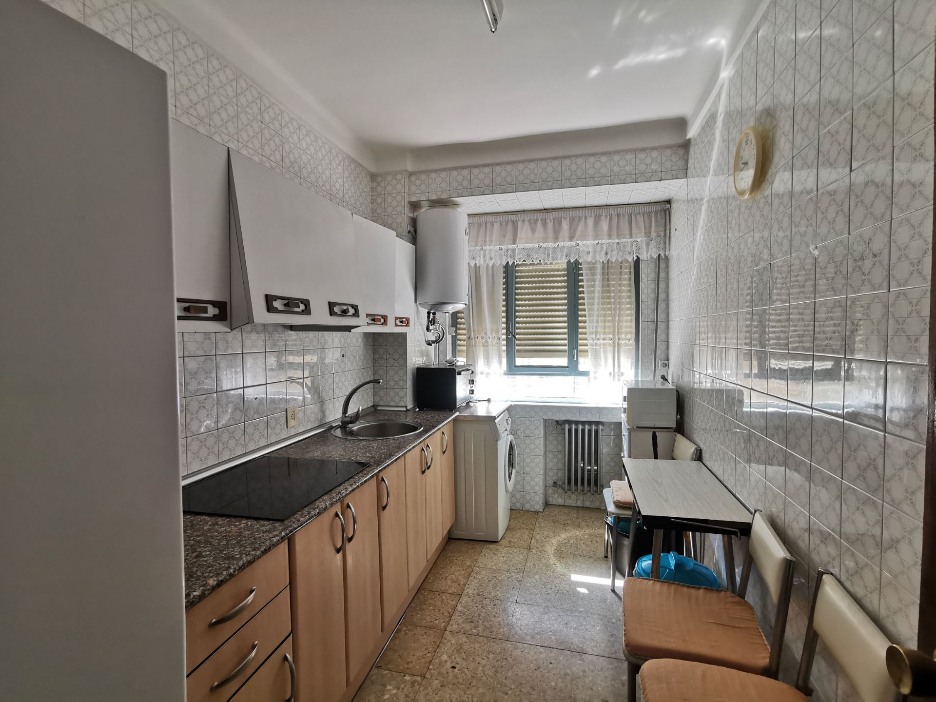 Kitchen of Flat to rent in Salamanca Capital  with Heating, Furnished and Oven