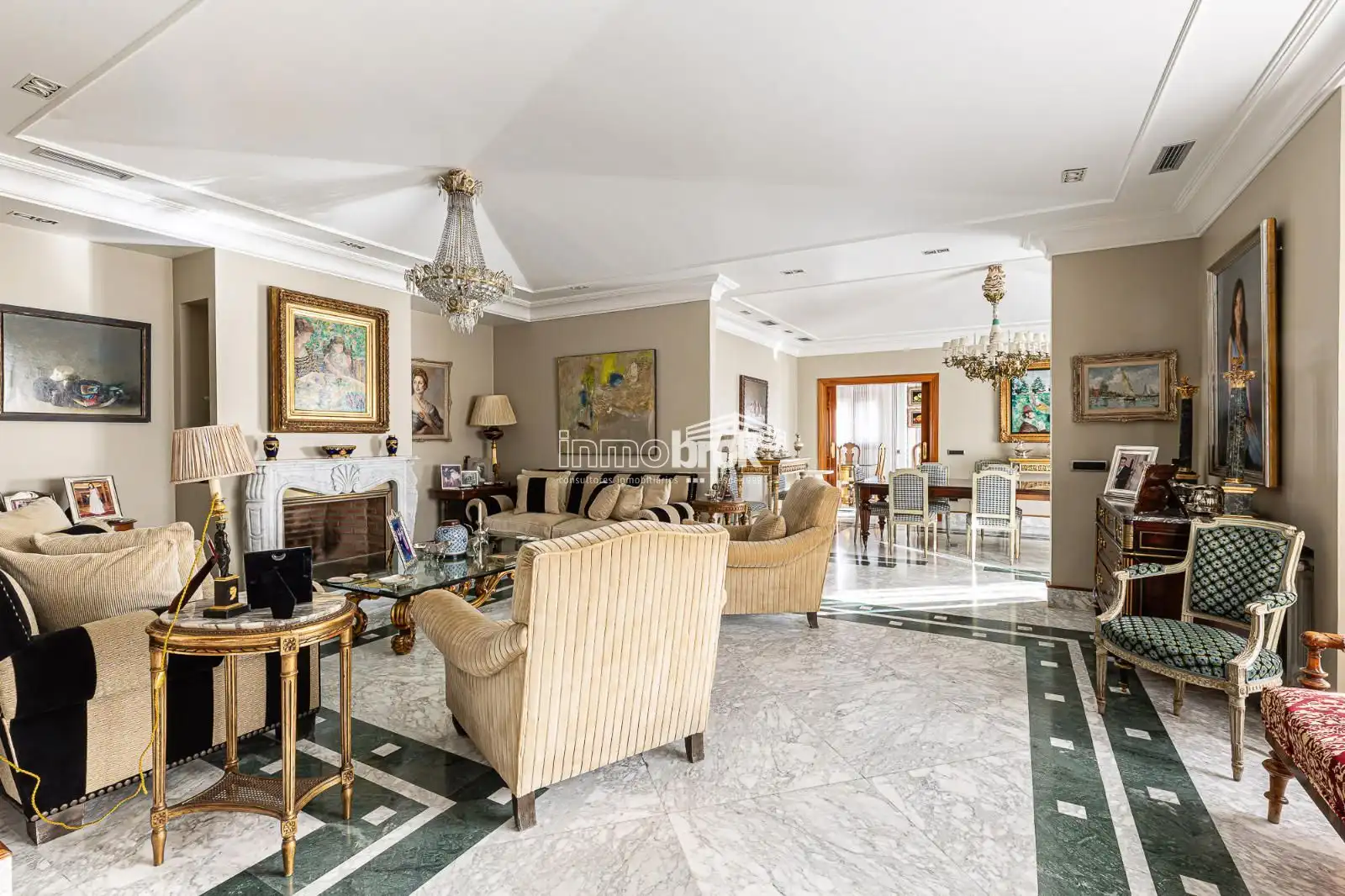 Sala de estar de Casa o chalet en venta en Madrid con Aire acondicionado, Calefacción y Terraza