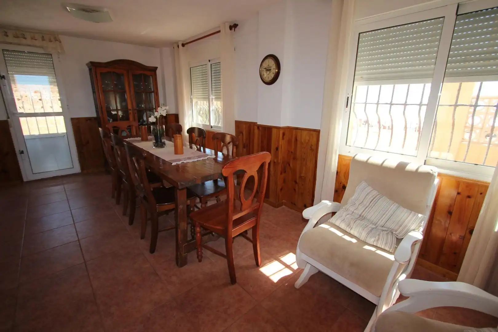 Comedor de Casa o chalet en venta en Guardamar del Segura con Jardín privado, Terraza y Piscina