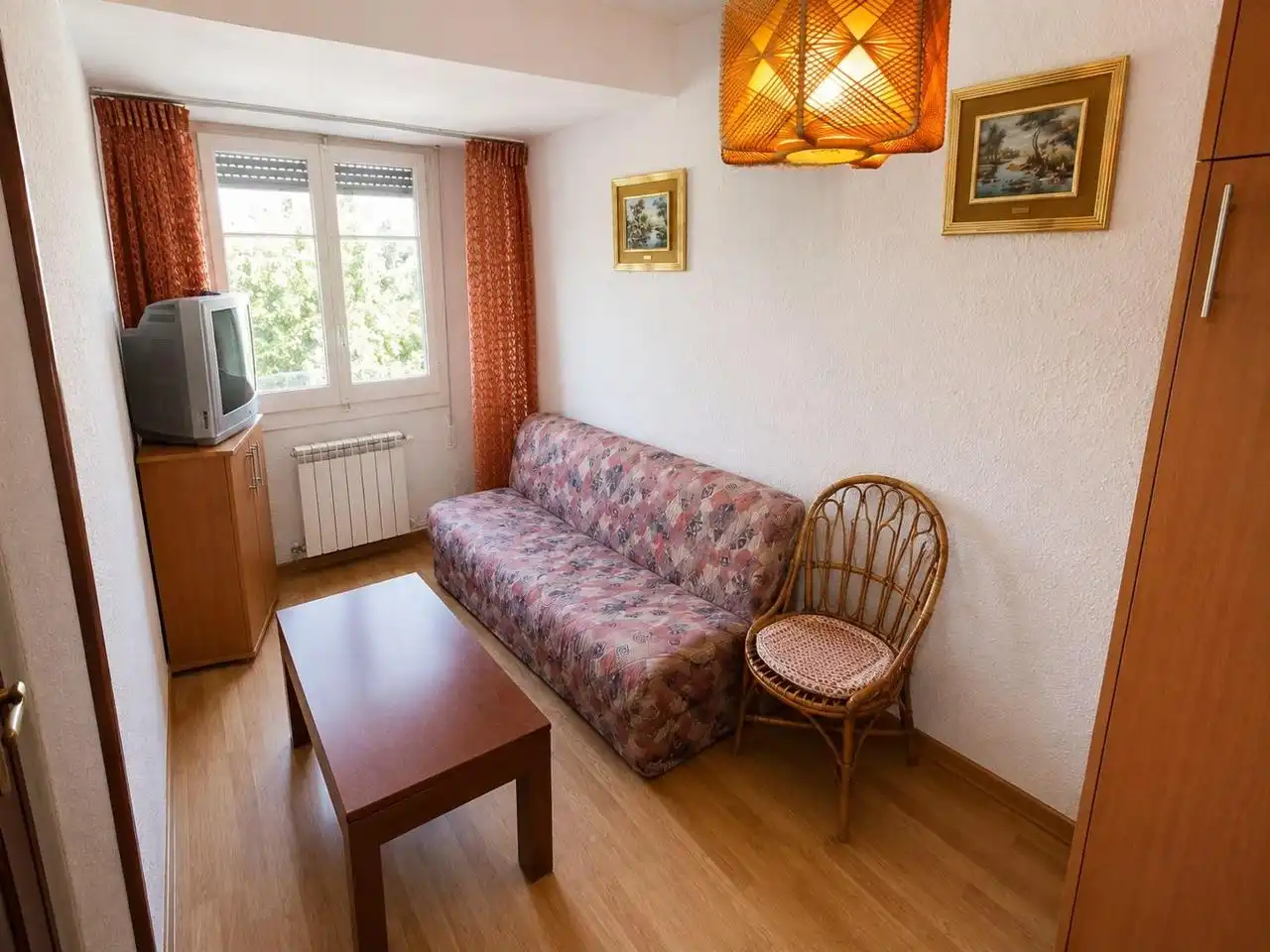 Sala de estar de Piso en venta en Zaragoza con Calefacción, Parquet y Terraza