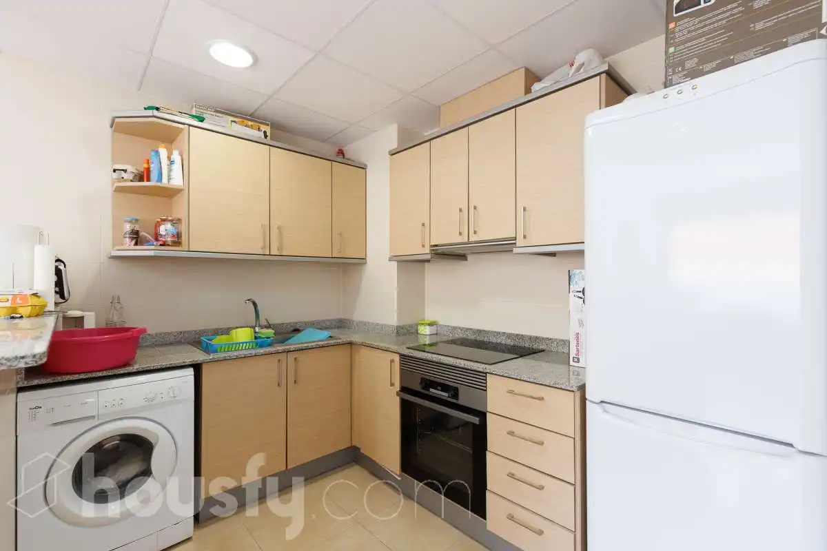 Kitchen of Flat for sale in Sant Jaume d'Enveja  with Storage room, Balcony and Community pool