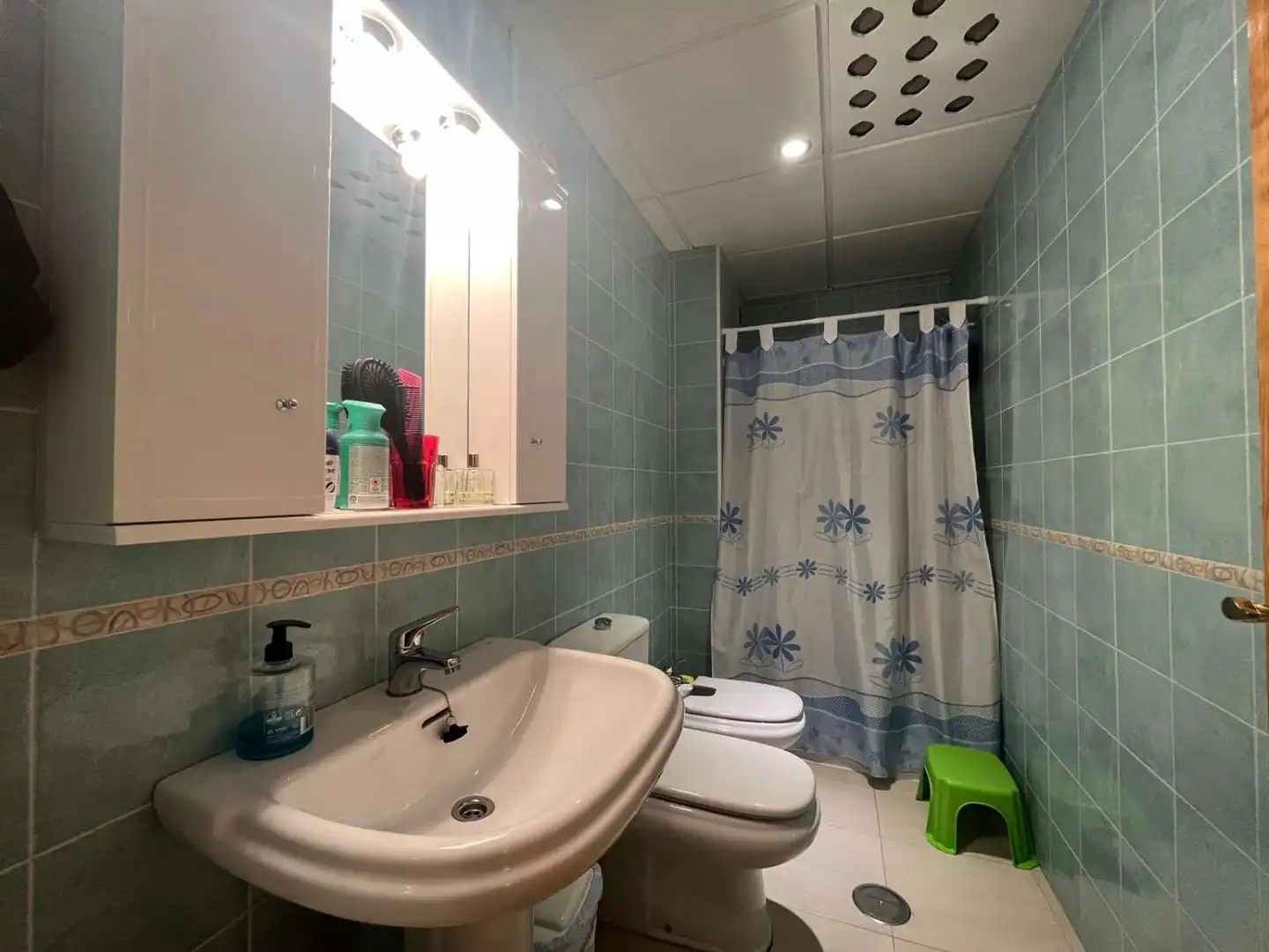 Bany de Apartament en venda en Cuevas del Almanzora amb Aire condicionat, Terrassa i Moblat
