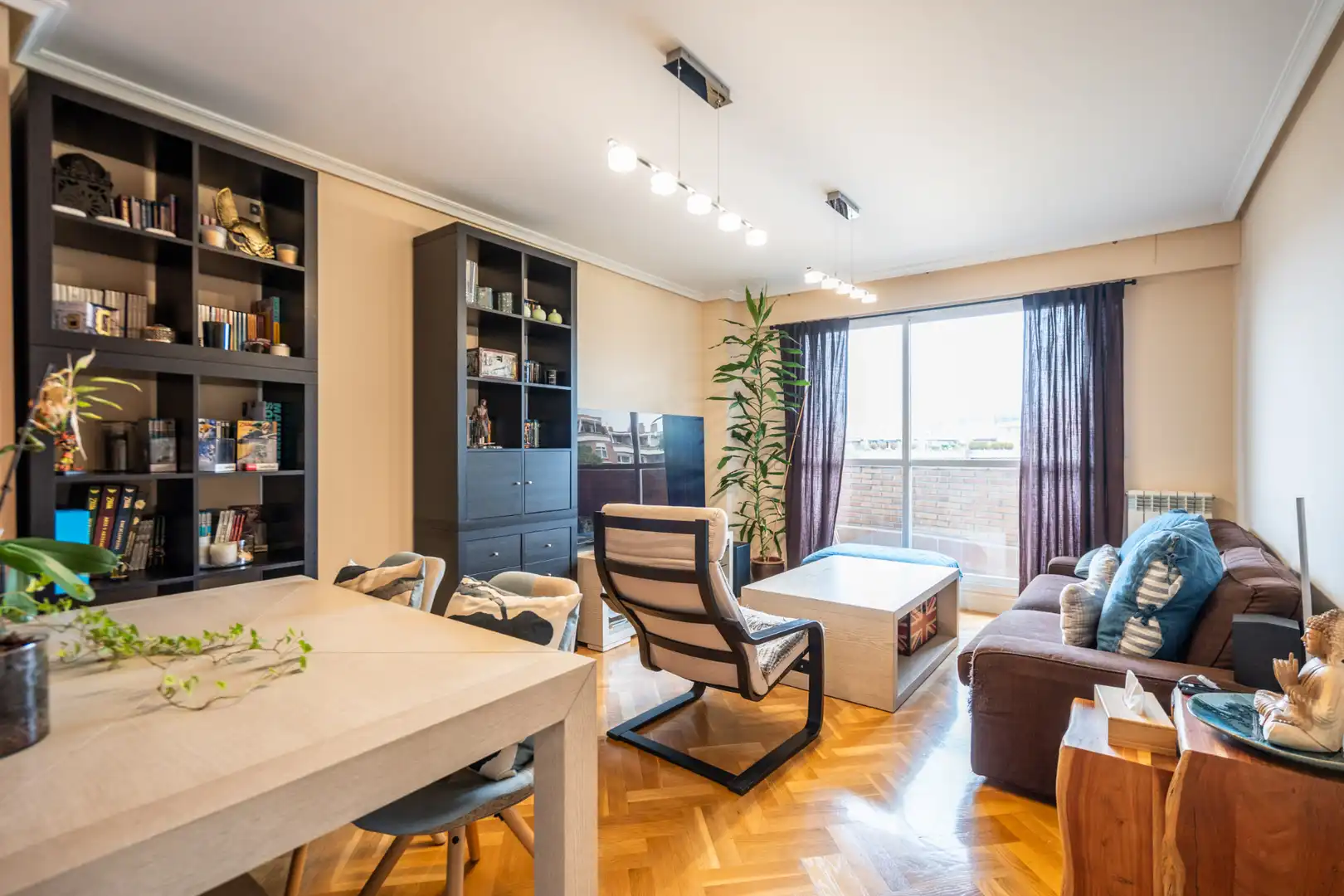 Sala de estar de Piso en venta en Las Rozas de Madrid con Calefacción, Terraza y Trastero