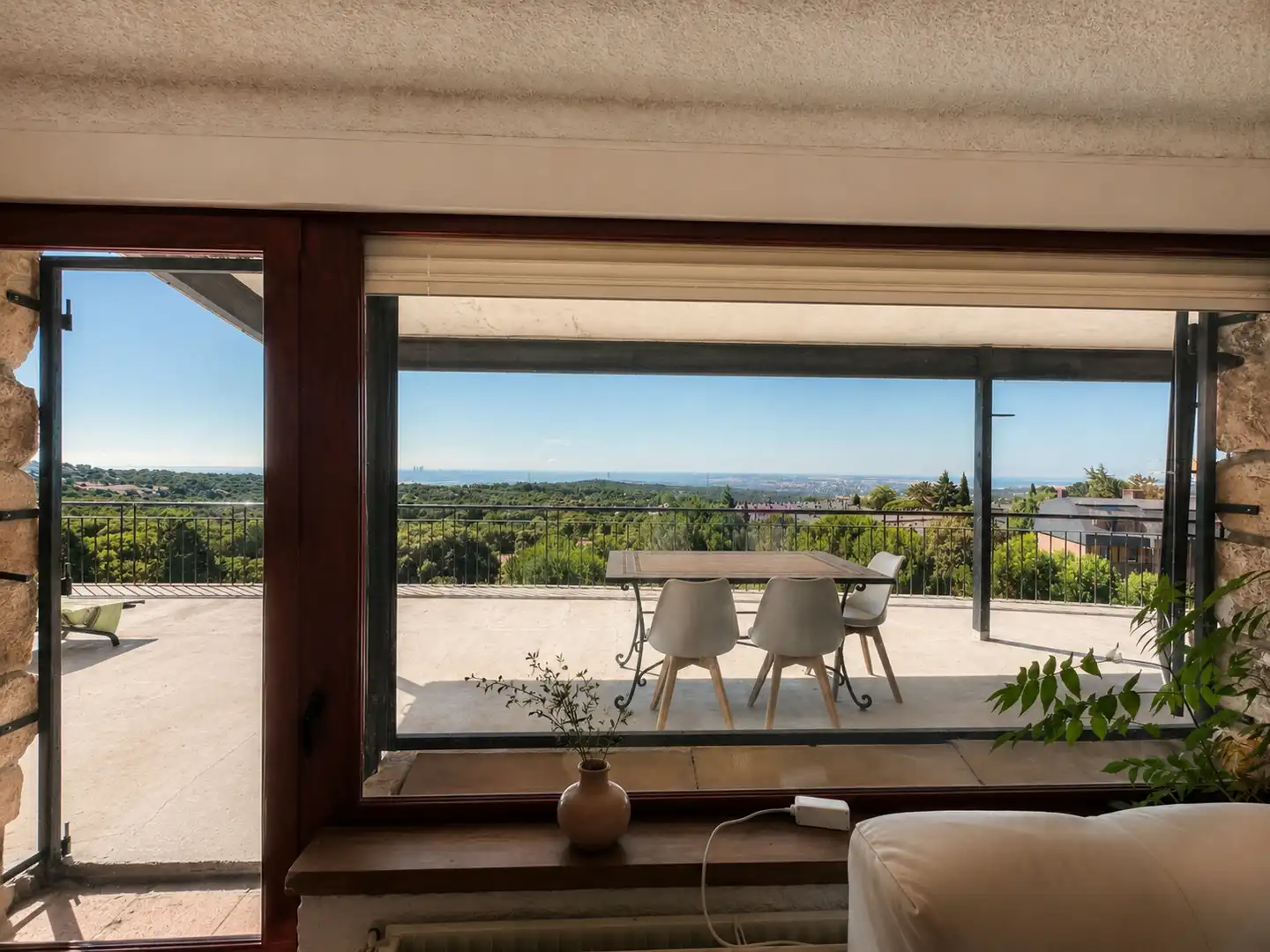 Terrace of Houses for sale in Hoyo de Manzanares  with Air Conditioner, Private garden and Swimming Pool