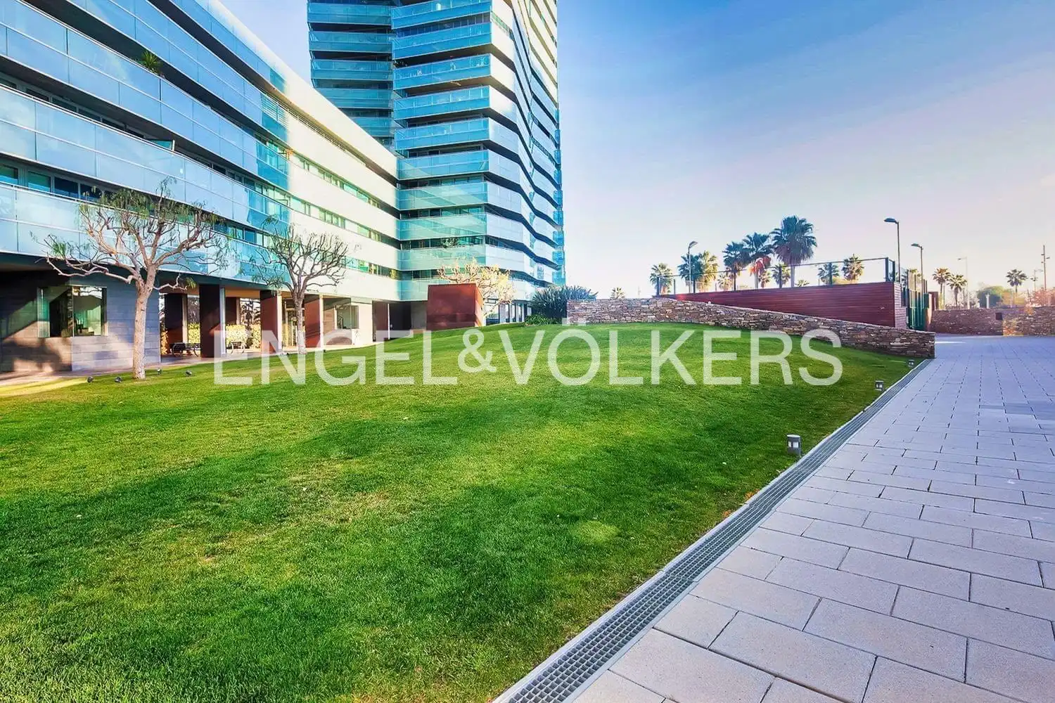 Terrace of Flat for rent in Barcelona  with Air Conditioner, Heating and Parquet flooring