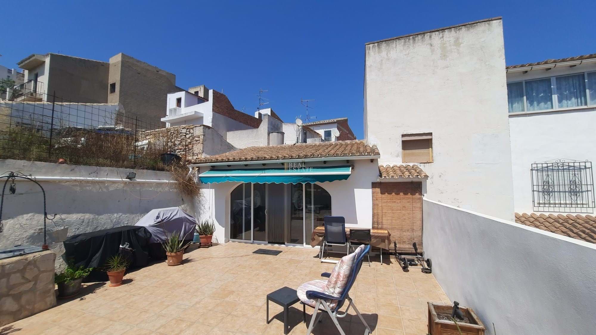 Terrace of Single-family semi-detached for sale in Benitachell / El Poble Nou de Benitatxell  with Air Conditioner and Storage room