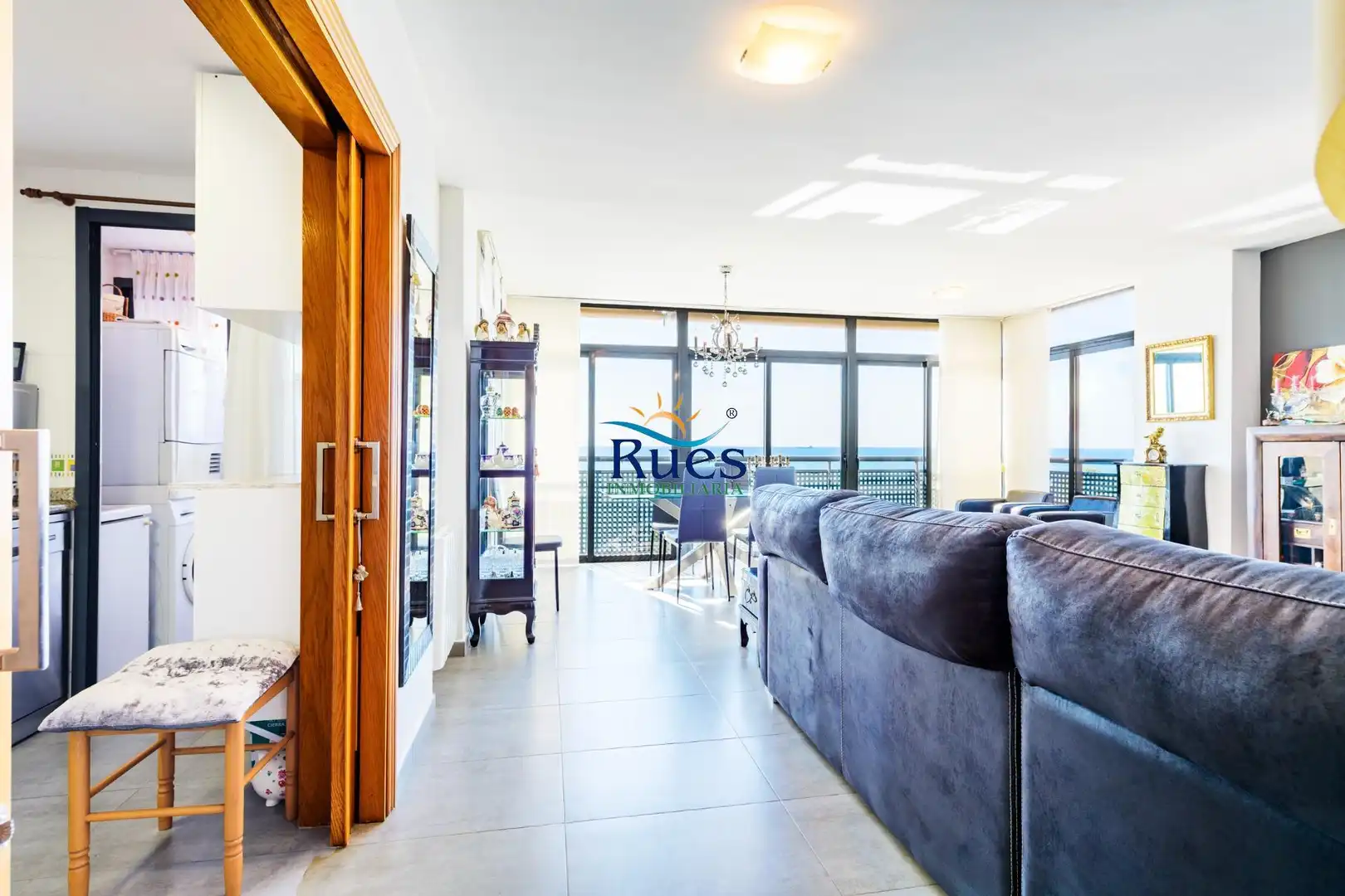 Sala de estar de Ático en venta en Benicasim / Benicàssim con Aire acondicionado, Calefacción y Trastero