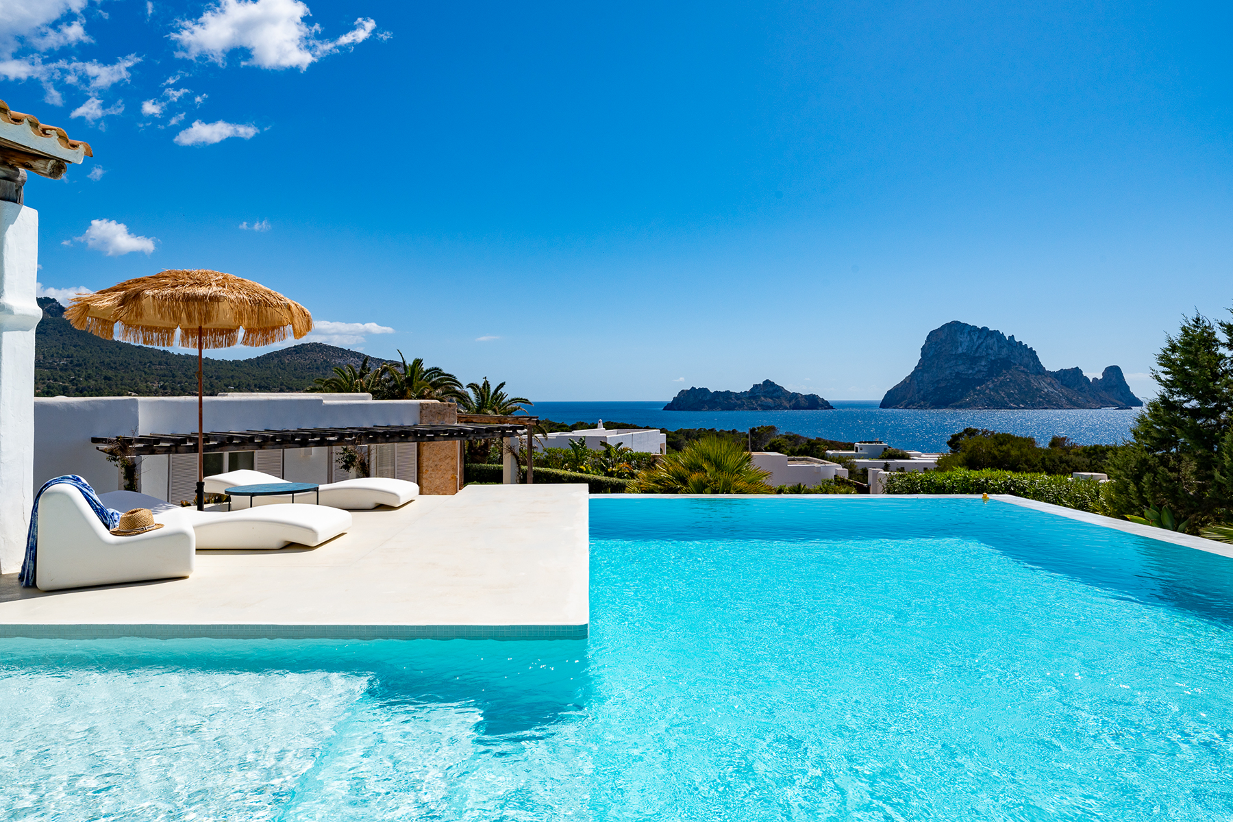 Swimming pool of House or chalet for sale in Sant Josep de sa Talaia  with Air Conditioner, Heating and Private garden